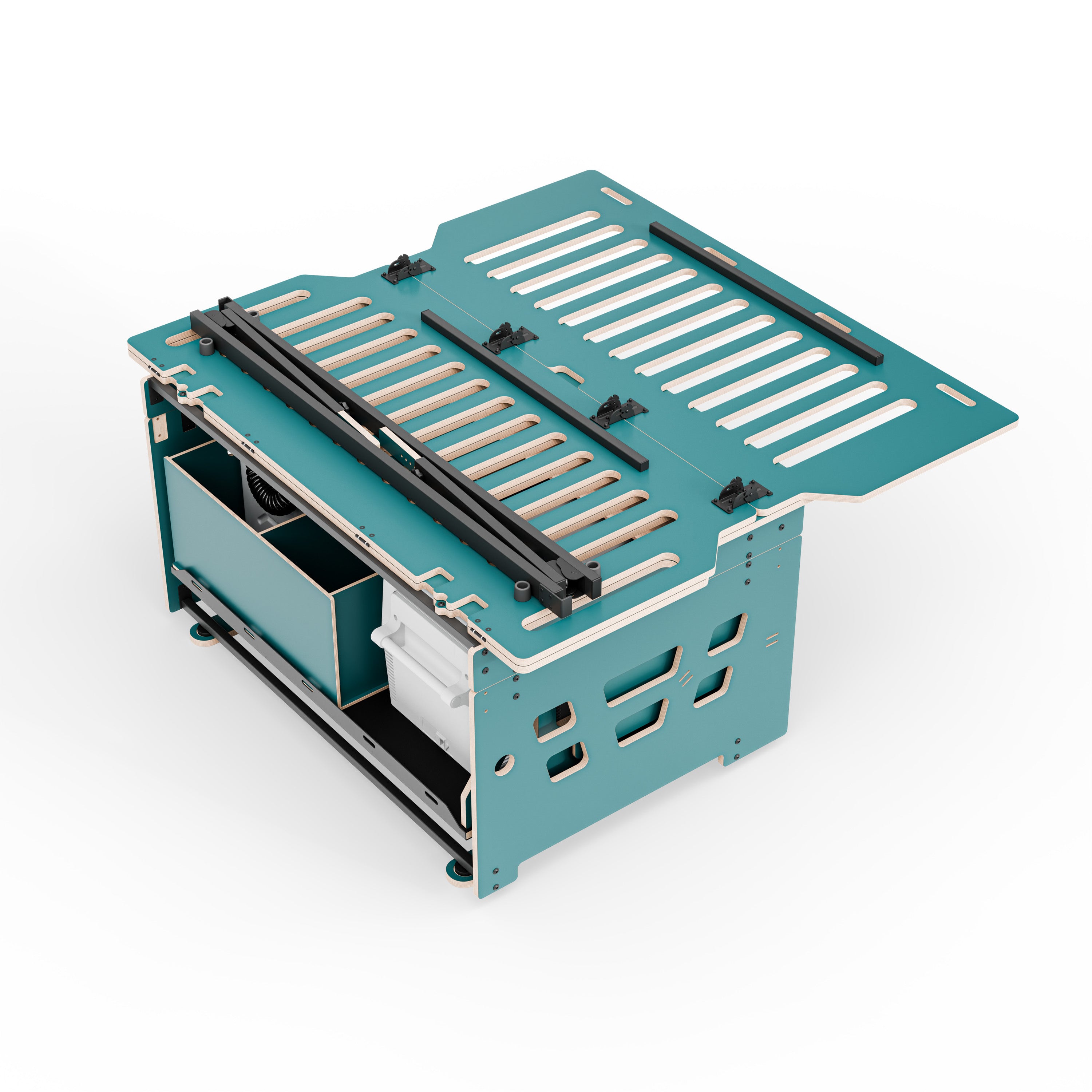 COSLEE Komplettset inkl. Küchenmodul, Wassersystem und Kühlbox