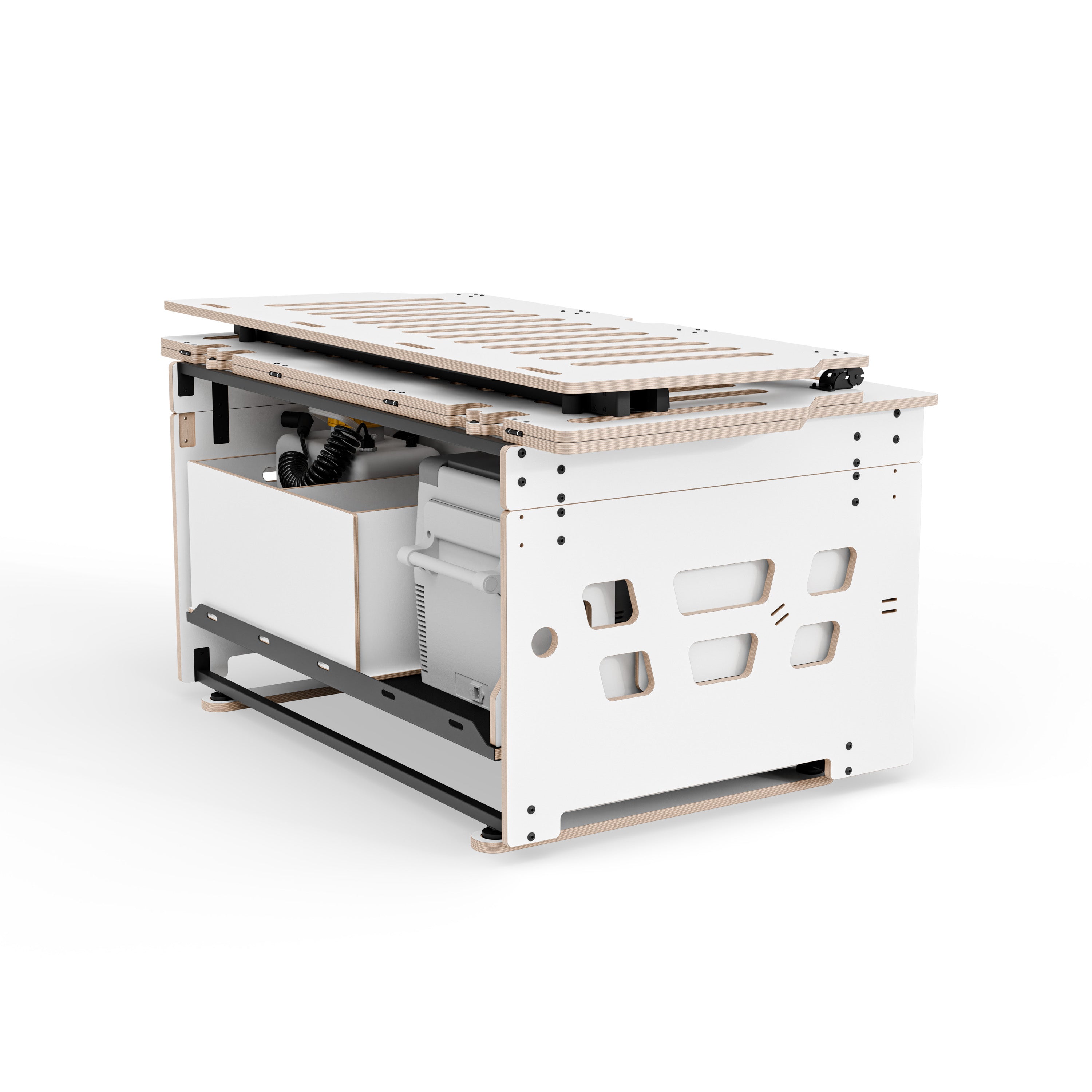 COSLEE Komplettset inkl. Küchenmodul, Wassersystem und Kühlbox