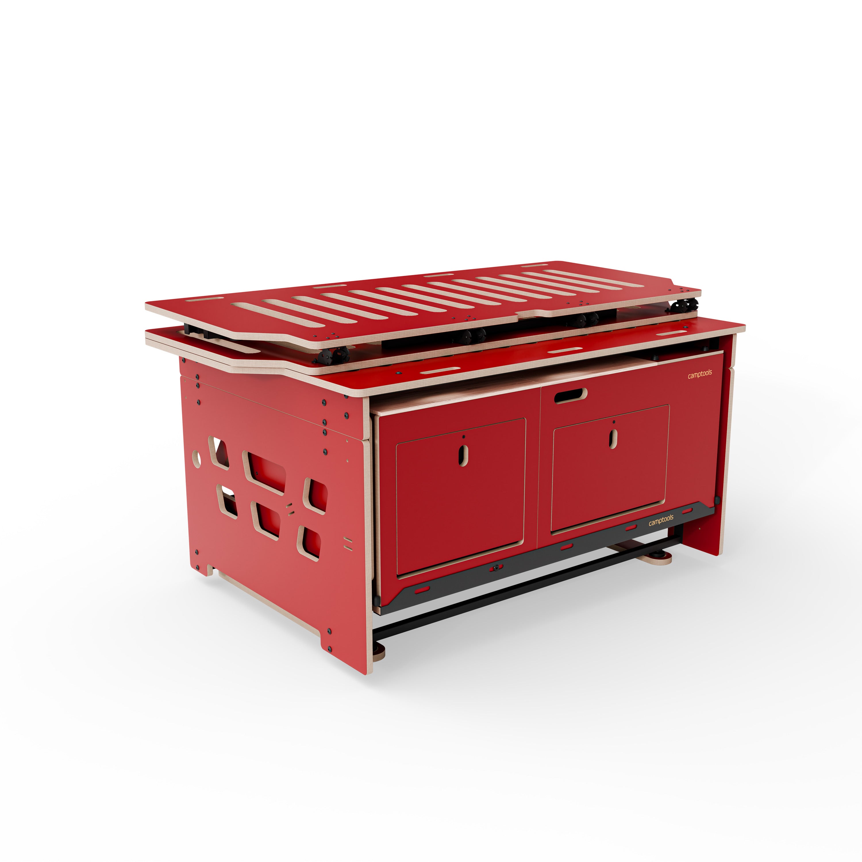 COSLEE Komplettset inkl. Küchenmodul, Wassersystem und Kühlbox