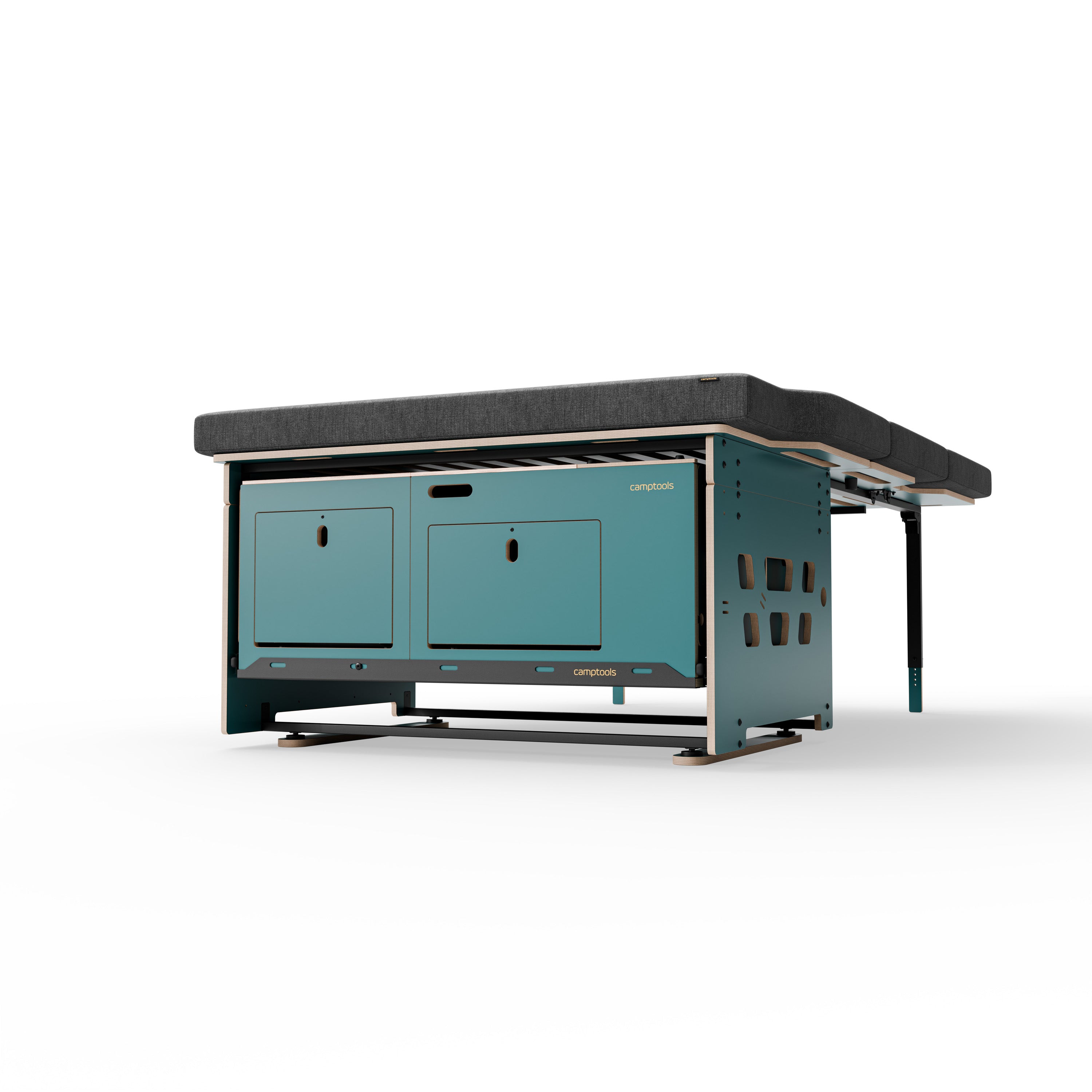 COSLEE Komplettset inkl. Küchenmodul, Wassersystem und Kühlbox