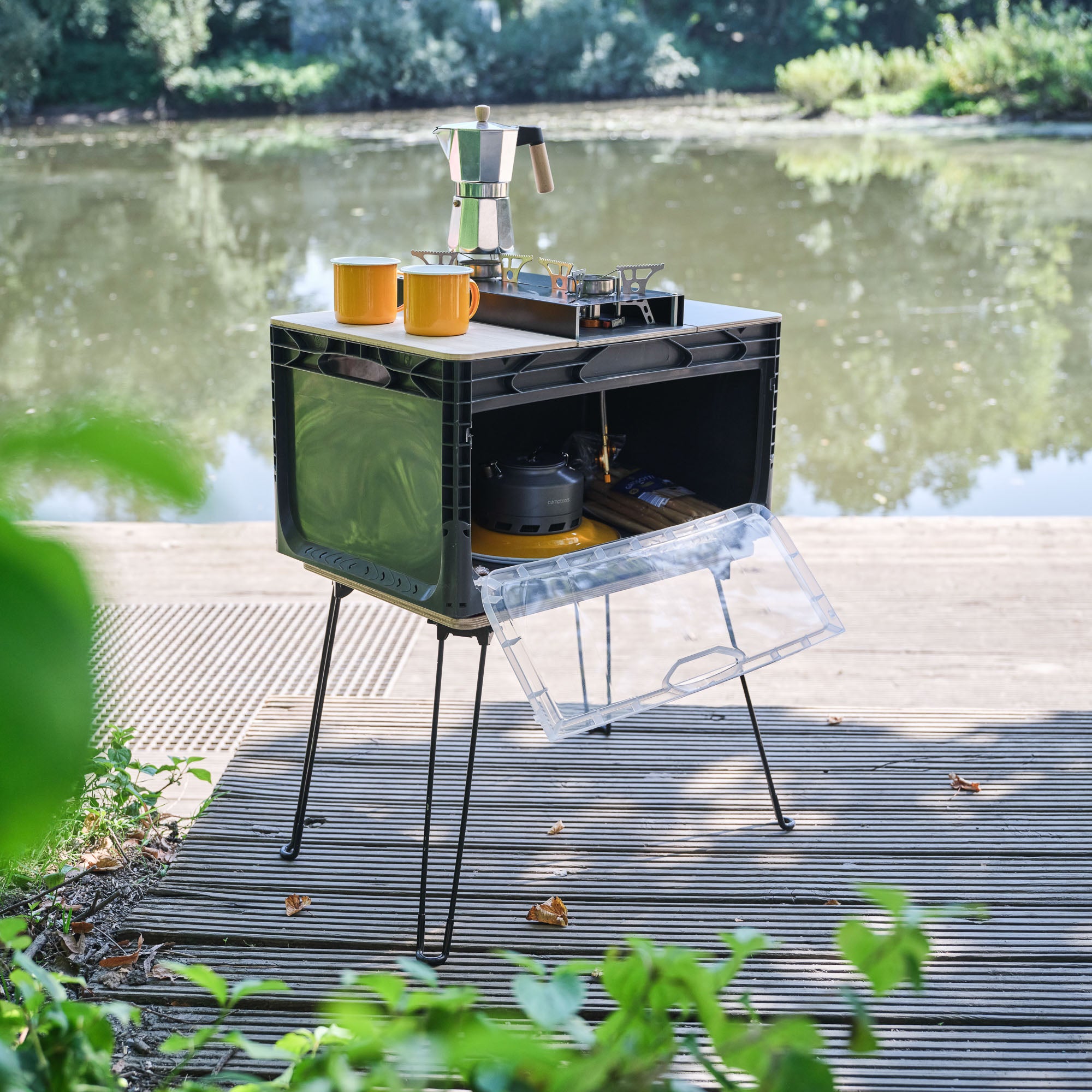 Küche Eurobox Camping Schneidebrett