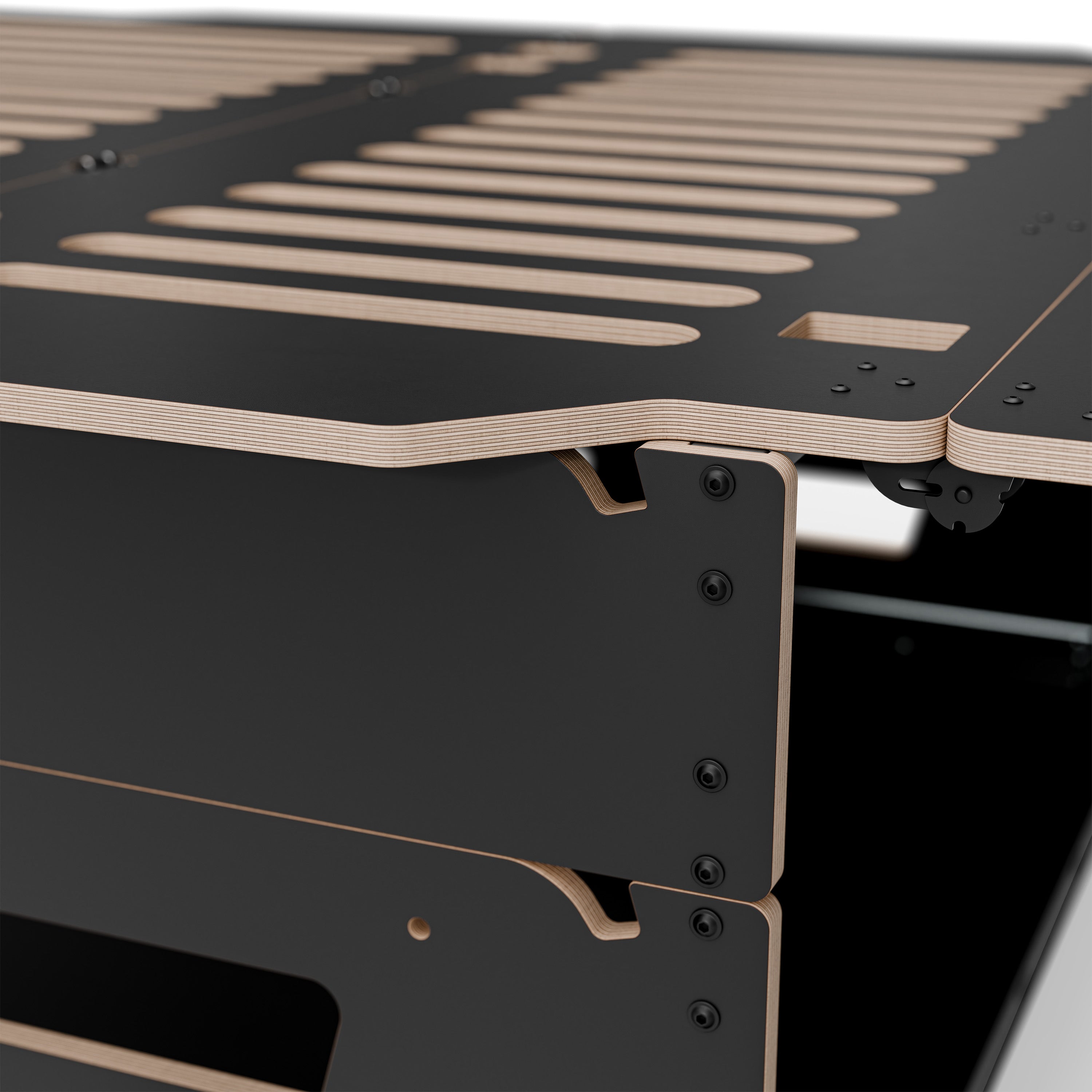 BIGBOX CARGO Bettset mit Heckauszug und Matratze