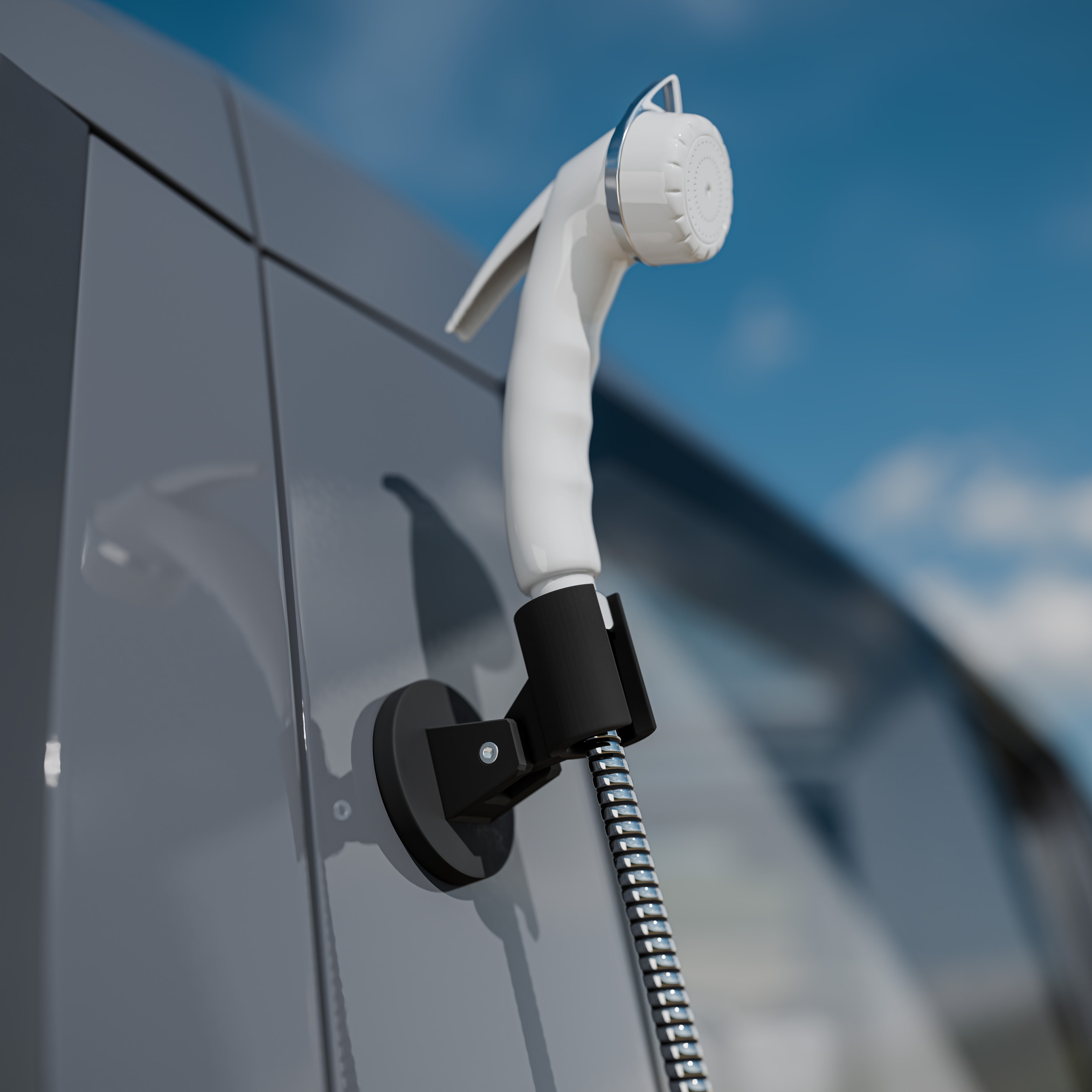 Universal Brausehalter magnetisch ideal für Campingdusche wie VW California Ocean