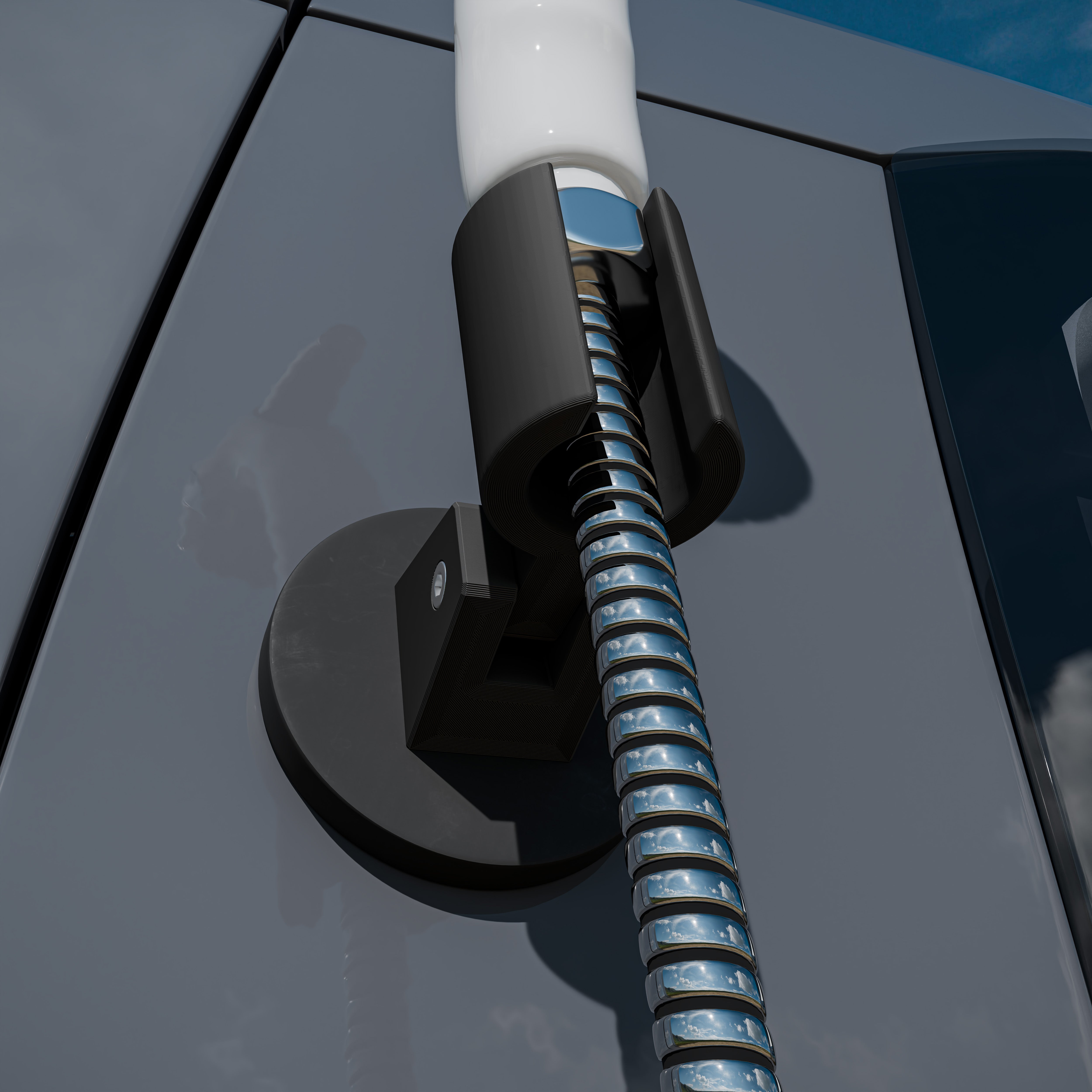 Universal Brausehalter magnetisch ideal für Campingdusche wie VW California Ocean