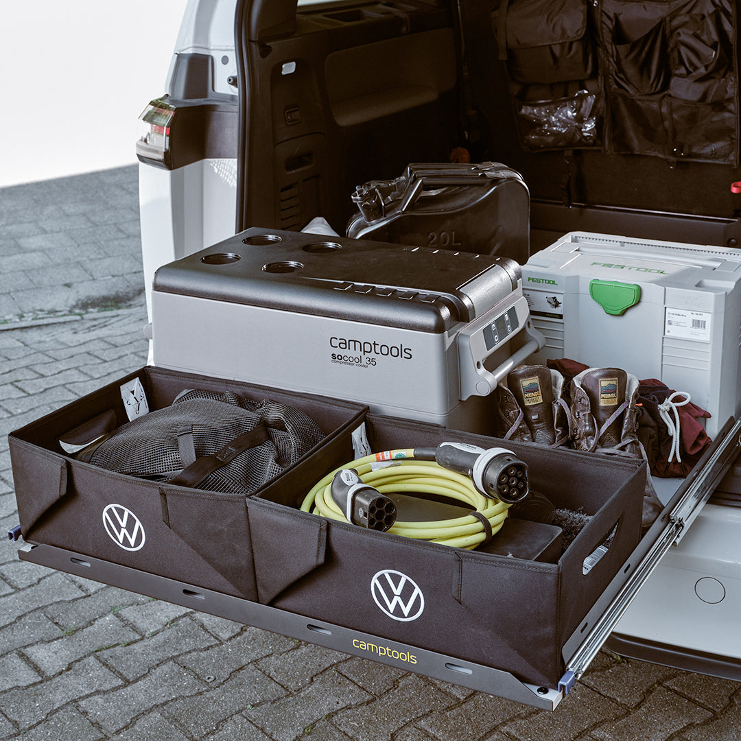 Großes Gewicht Heckschublade Camping