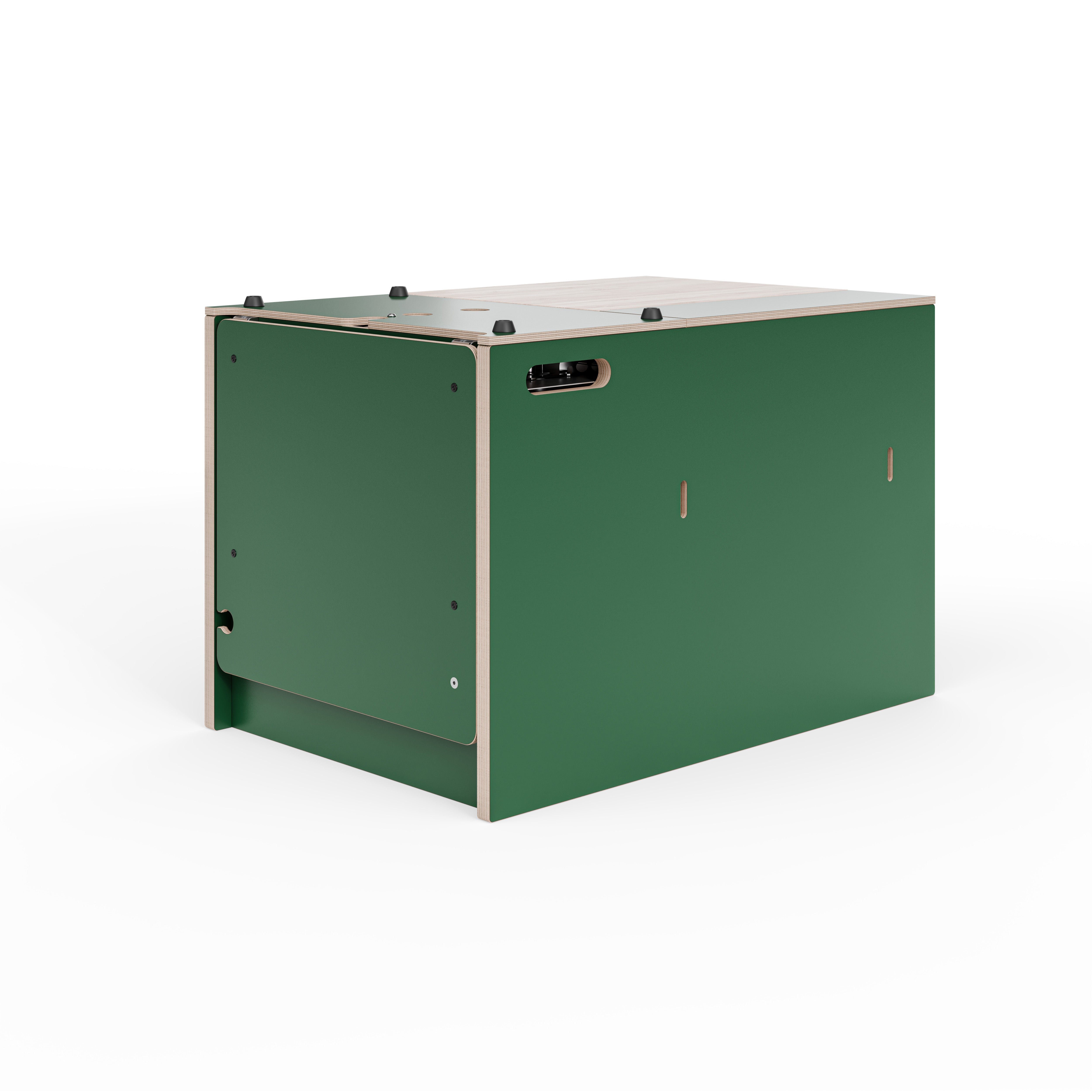 COBO Küchenbox und Kochbox mit Gaskocher im Euroboxformat