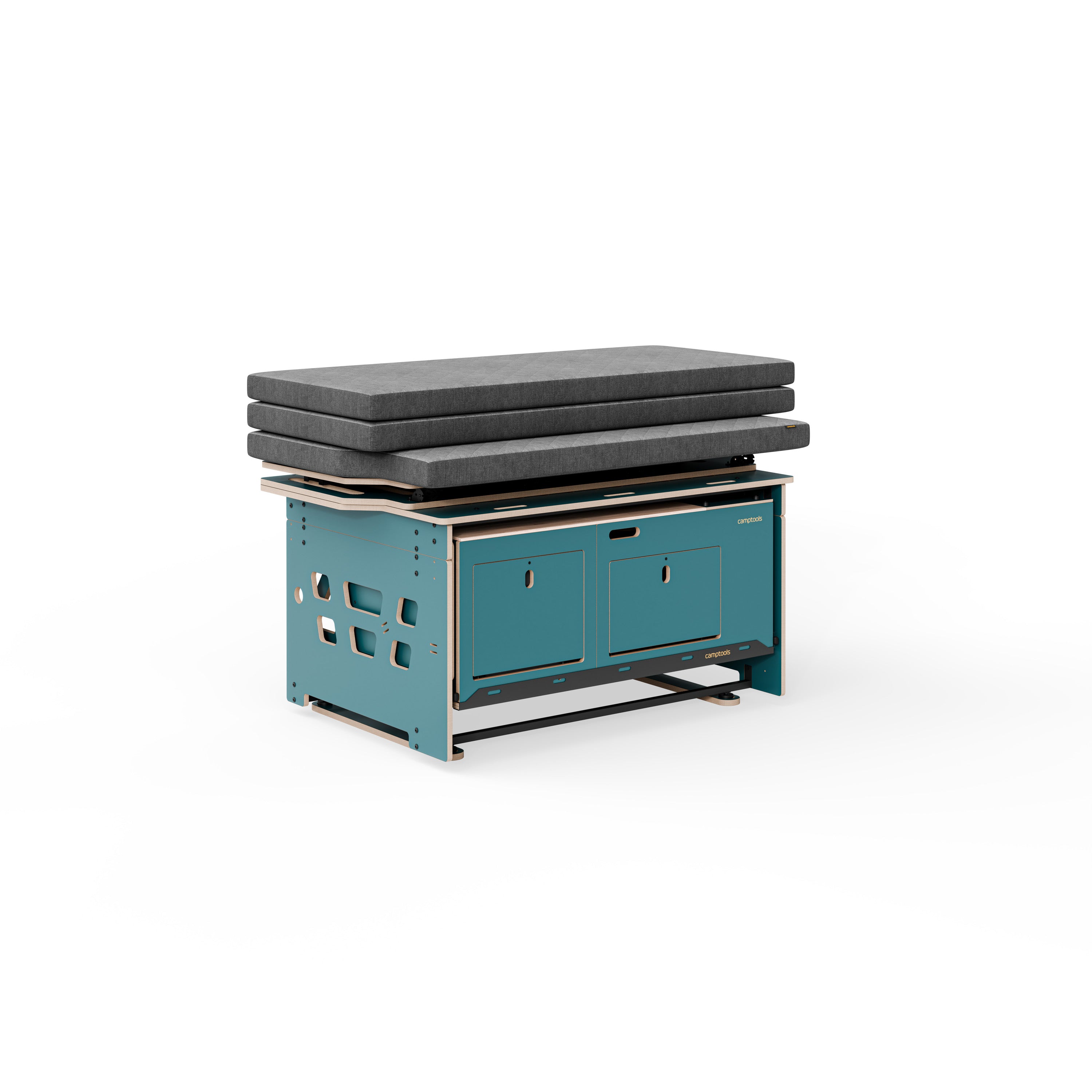 COSLEE Komplettset inkl. Küchenmodul, Wassersystem und Kühlbox