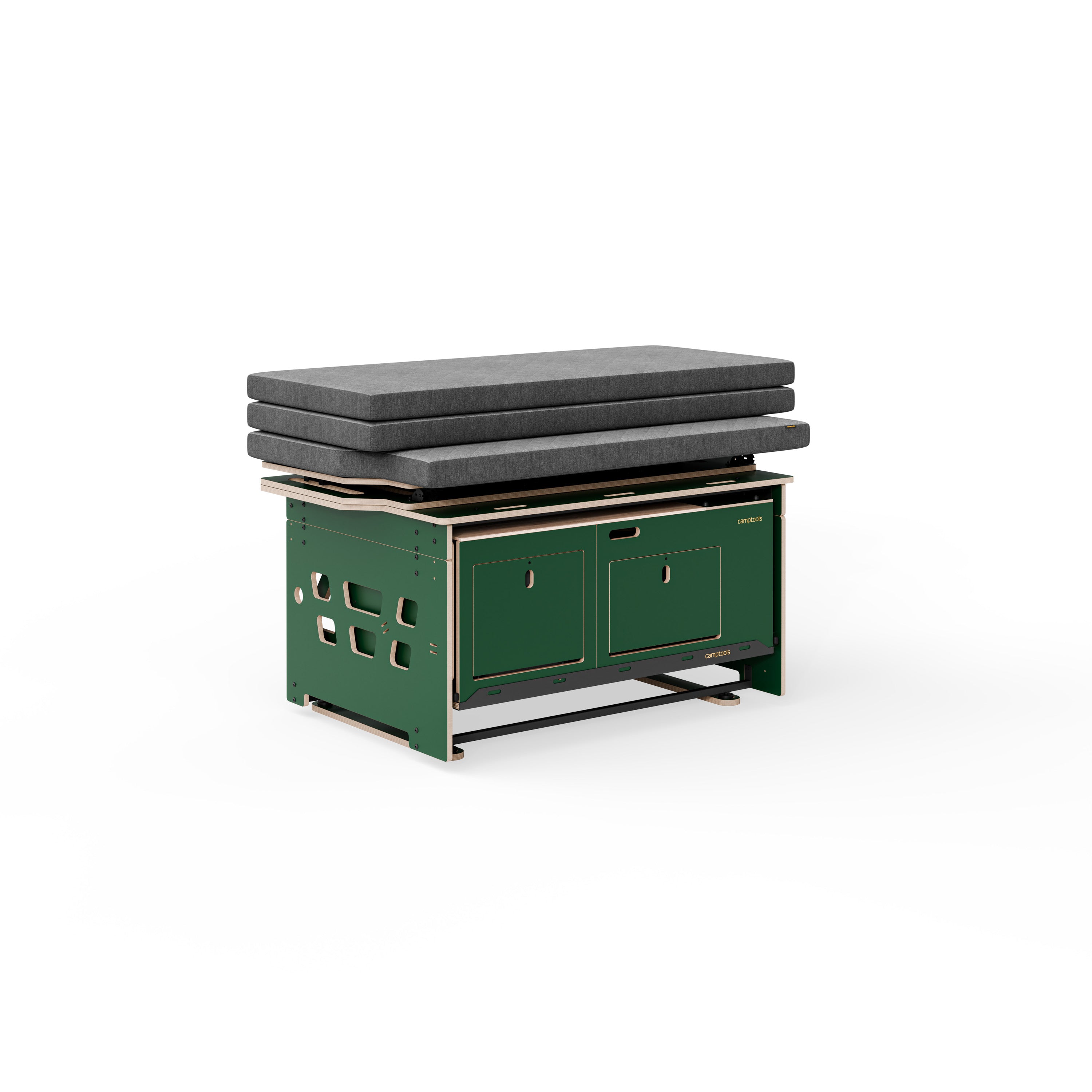 COSLEE Komplettset inkl. Küchenmodul, Wassersystem und Kühlbox