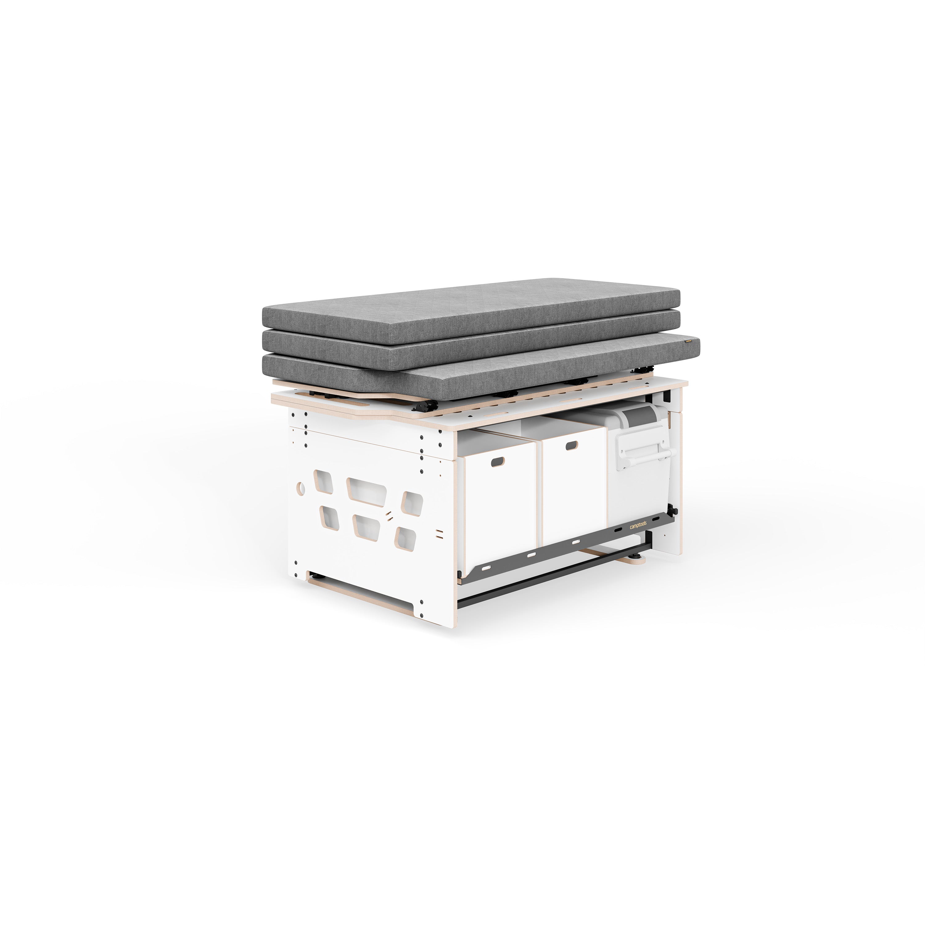 COSLEE Staukistenset inkl. Heckauszug, Staukisten und Matratze