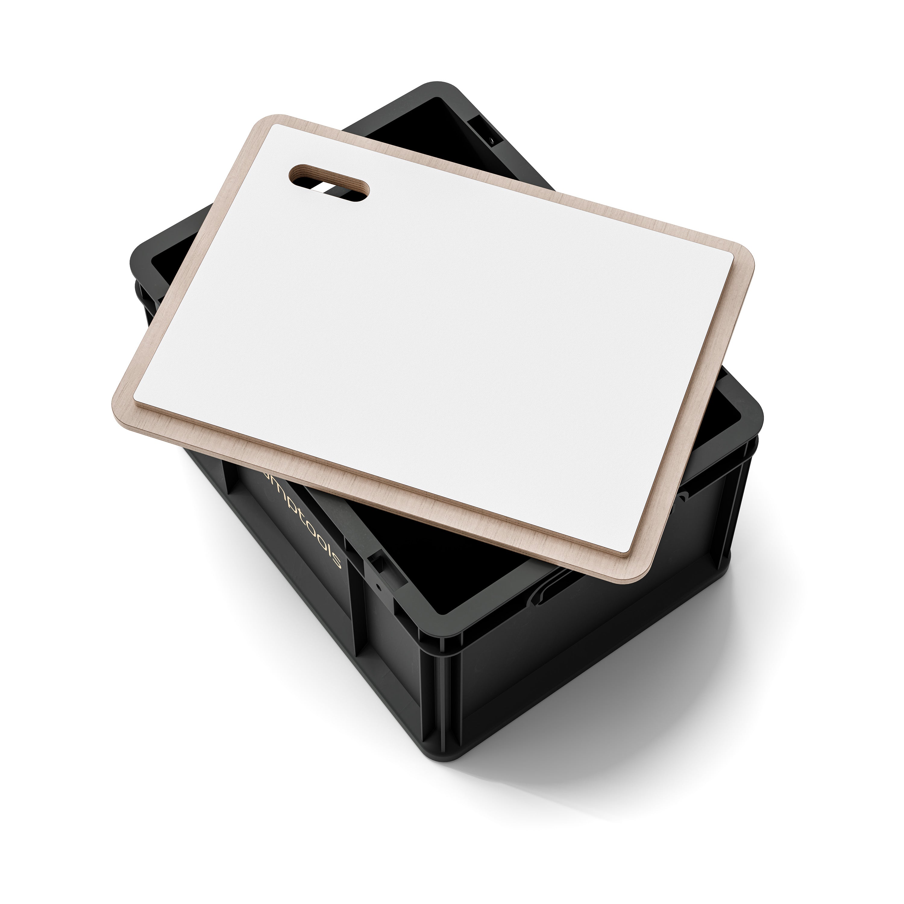 Deckel aus Holz Birke für Eurobox – passgenau und stabil, in verschiedenen Größen und Farben