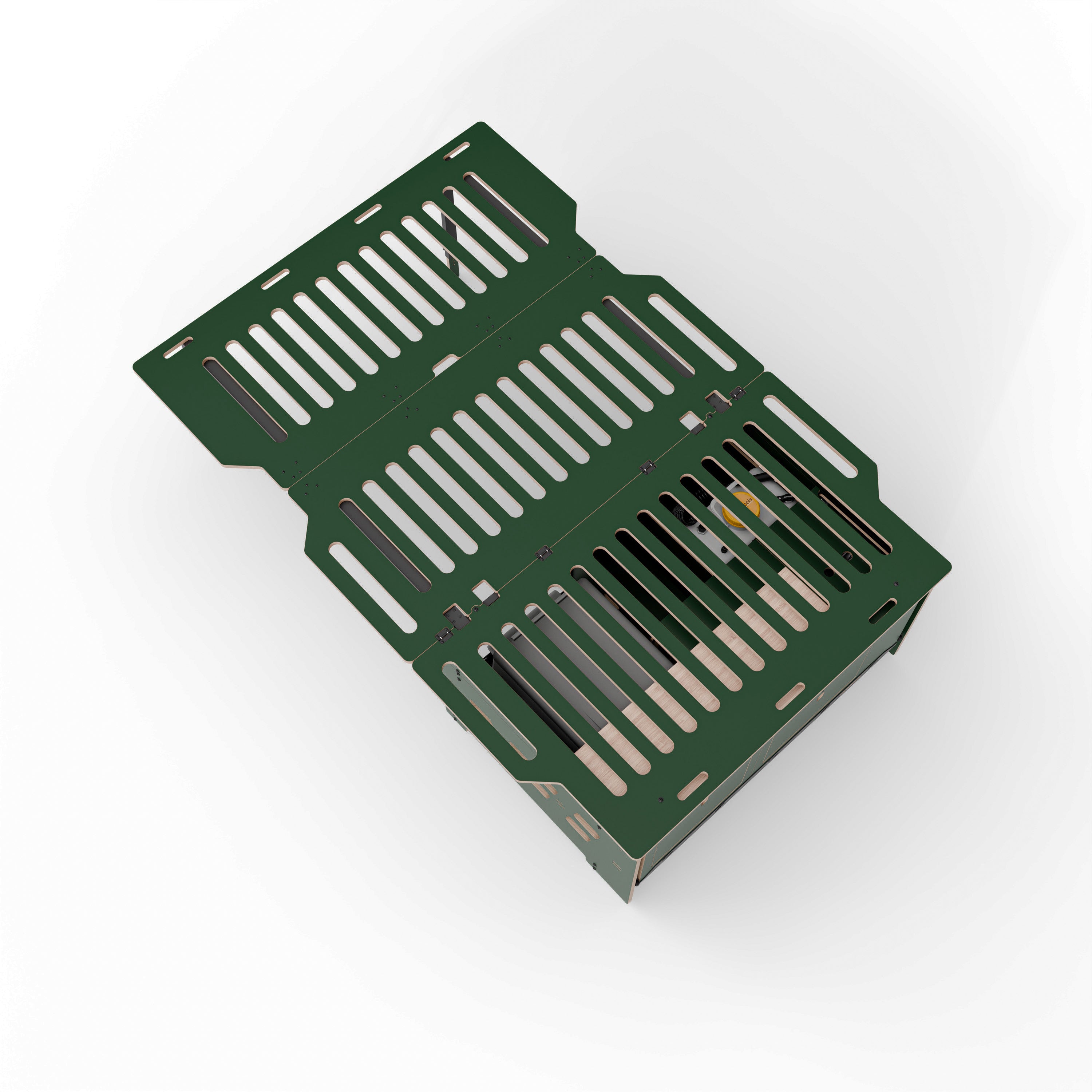 COSLEE Komplettset inkl. Küchenmodul, Wassersystem und Kühlbox