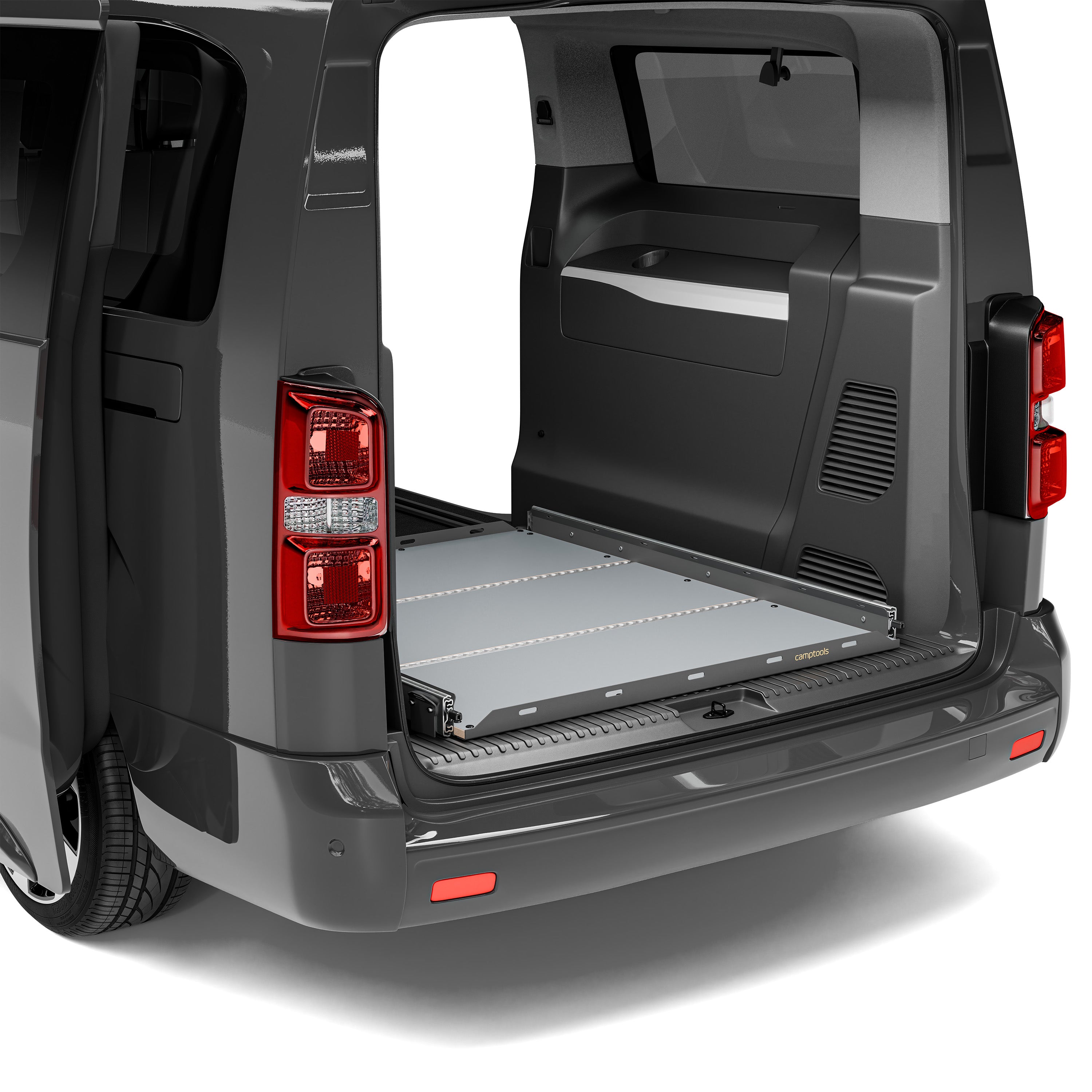 Heckauszug für Toyota Proace mit Bodenschienen