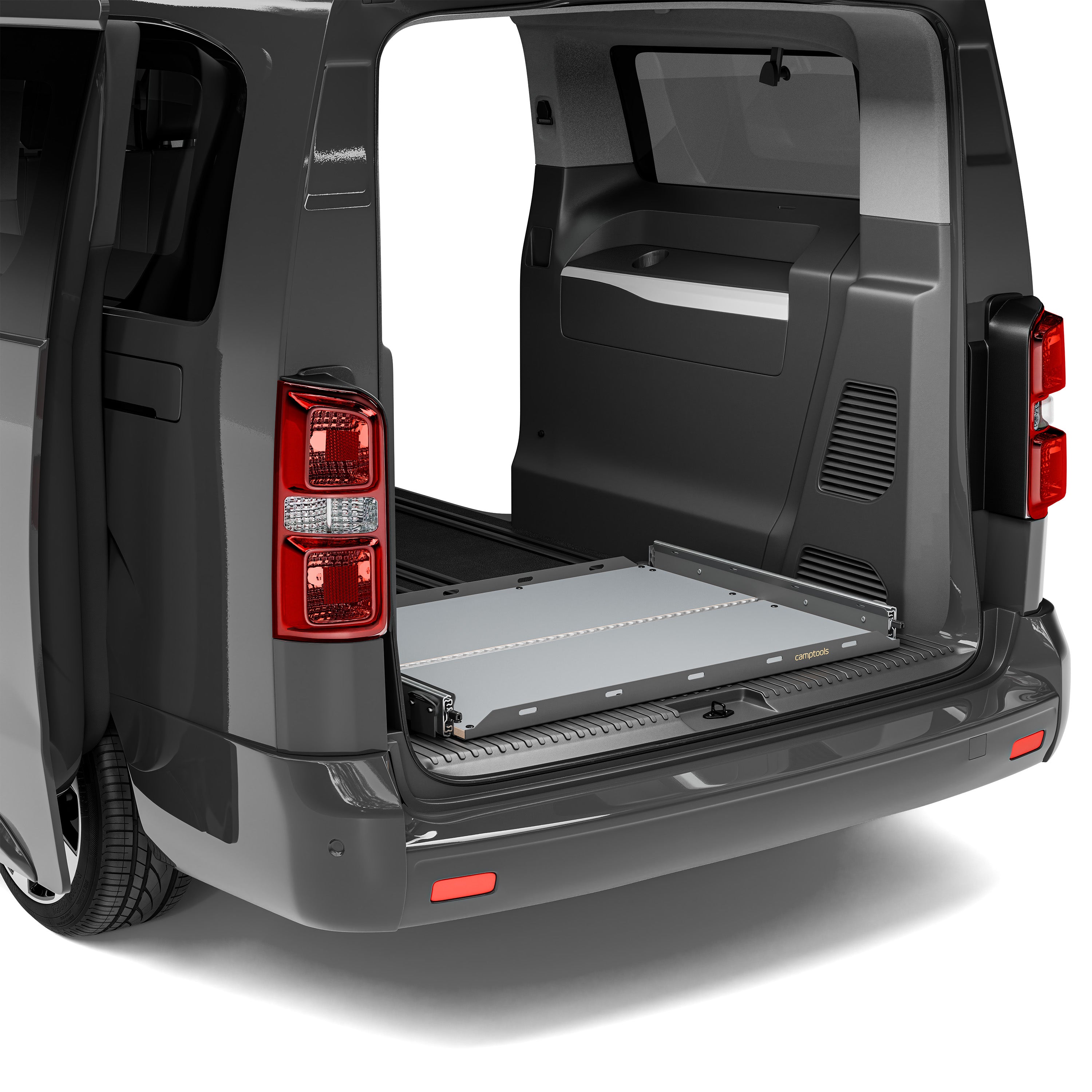 Heckauszug für Toyota Proace mit Bodenschienen