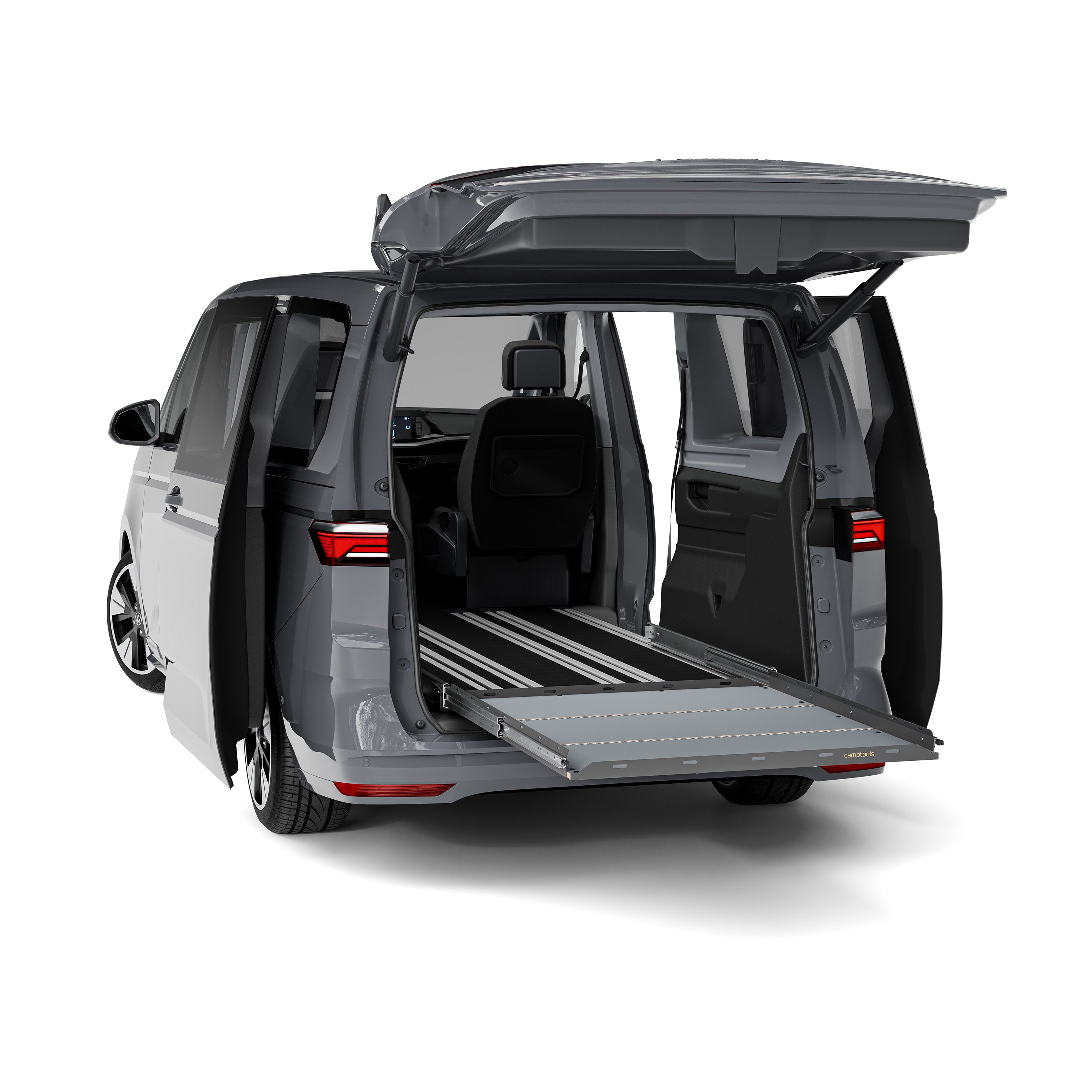 Heckauszug für VW T7 Multivan und California Beach (6/7-Sitzer)