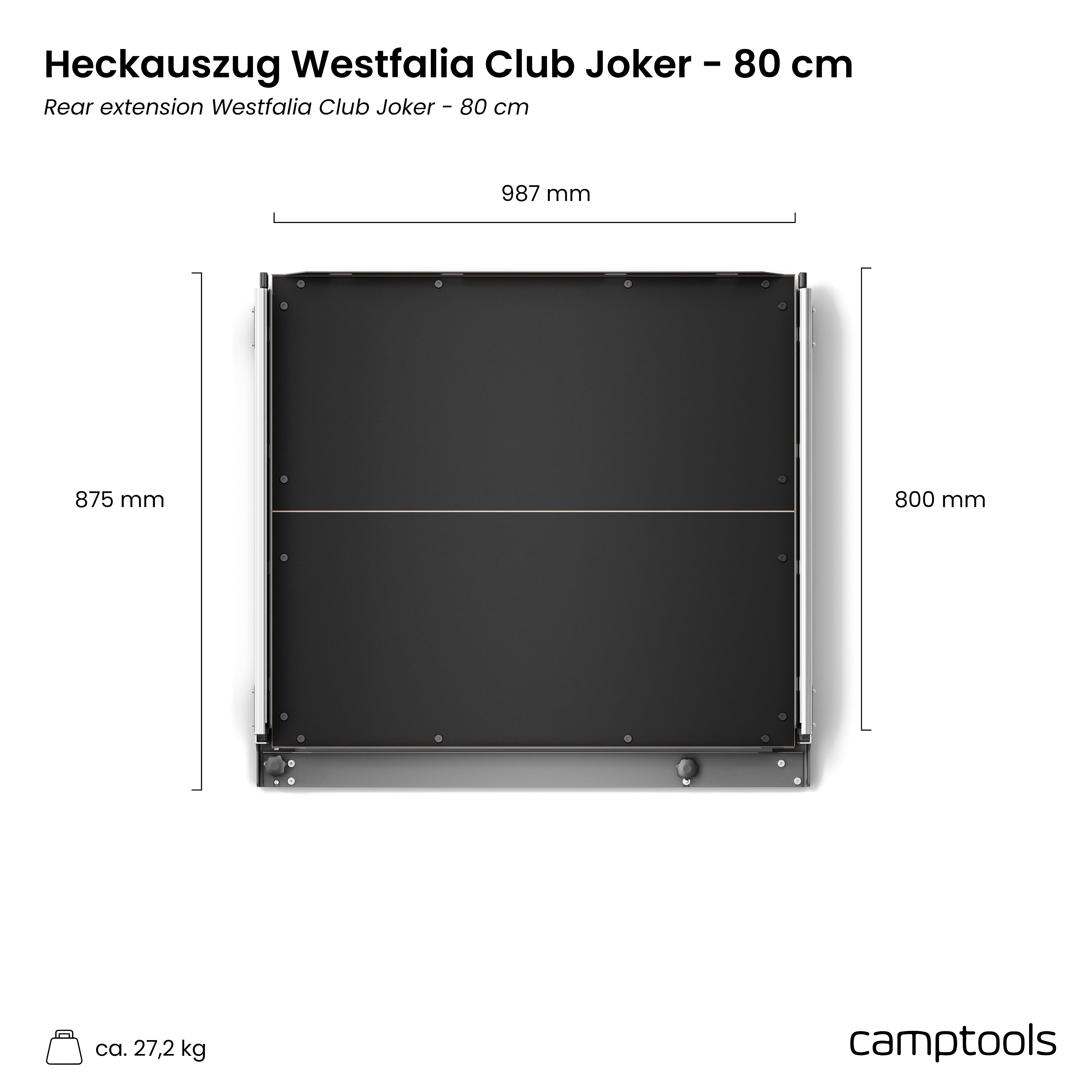 Heckauszug für Westfalia Club Joker Urban