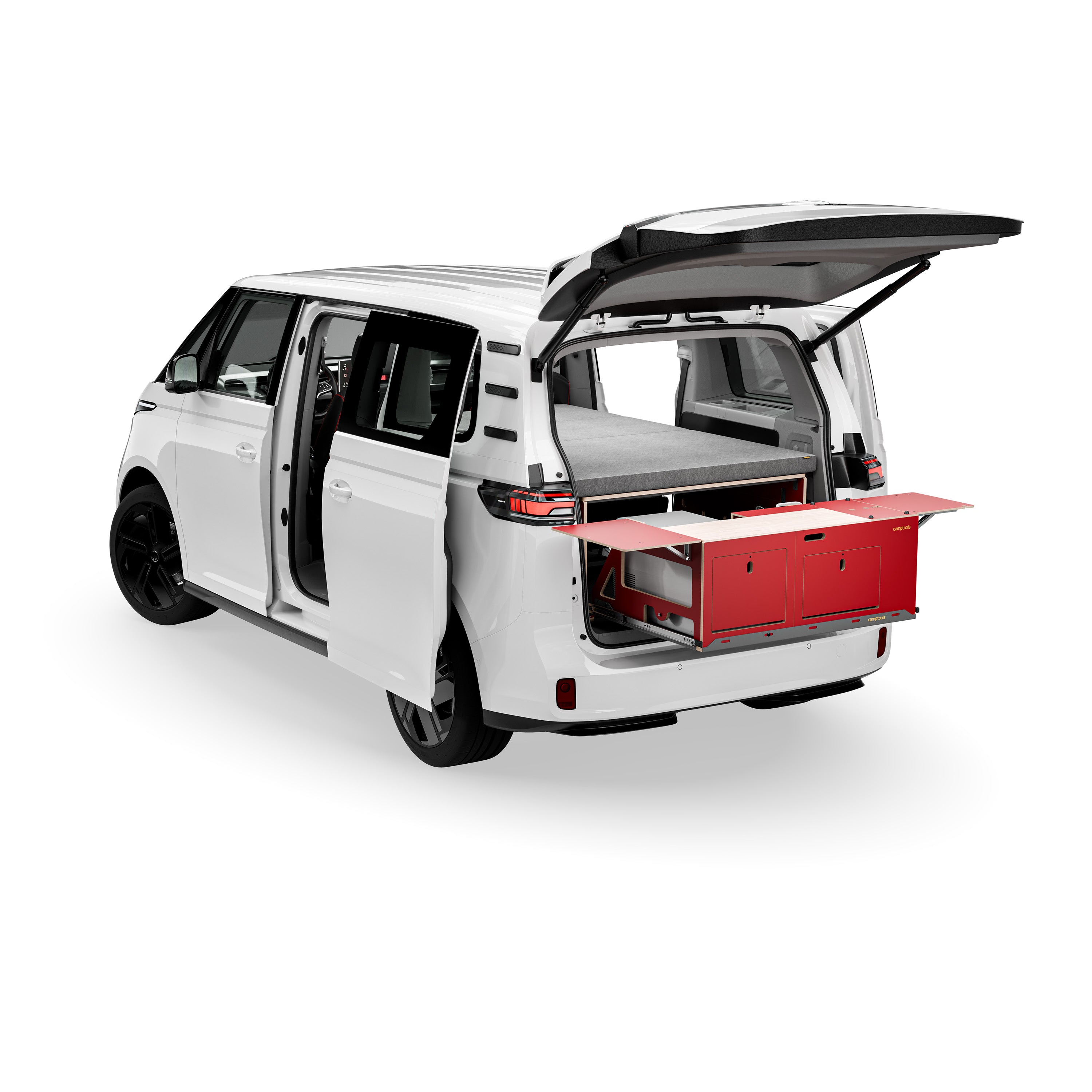 COSLEE KOMPAKT Komplettset inkl. Küchenmodul, Wassersystem und Kühlbox