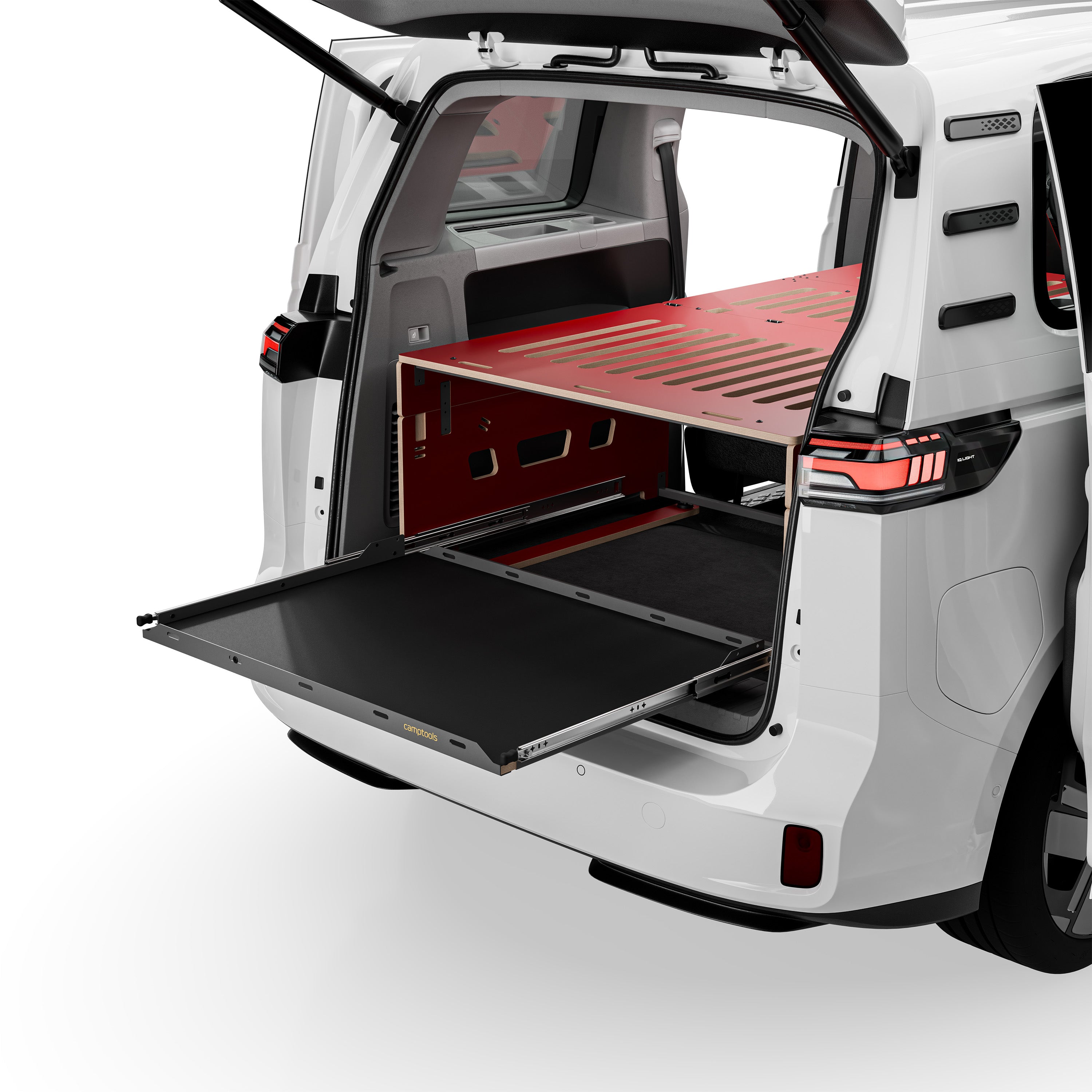 COSLEE KOMPAKT Bettset inkl. Heckauszug und Premium-Matratze