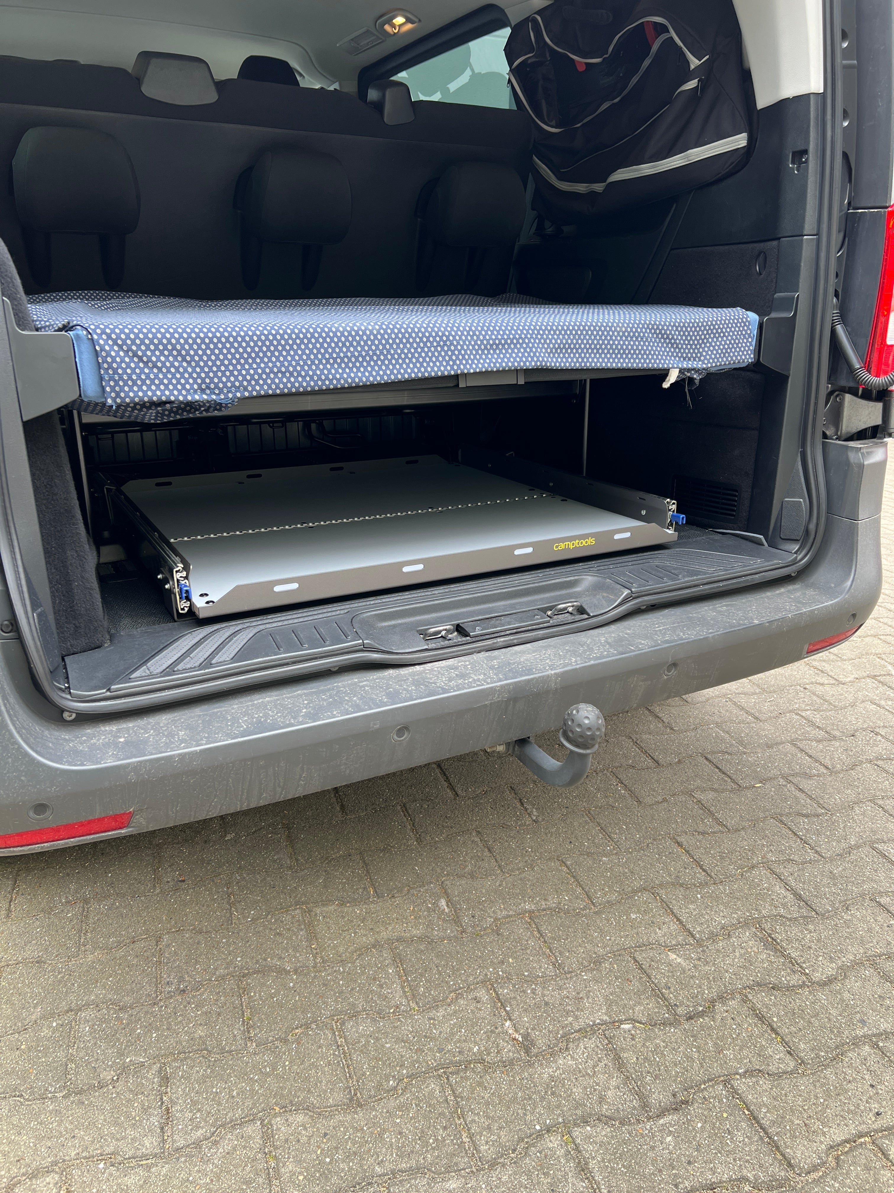 Heckauszug für Mercedes Vito Vito Tourer / Mixto W639, W447 mit Bodenschiene