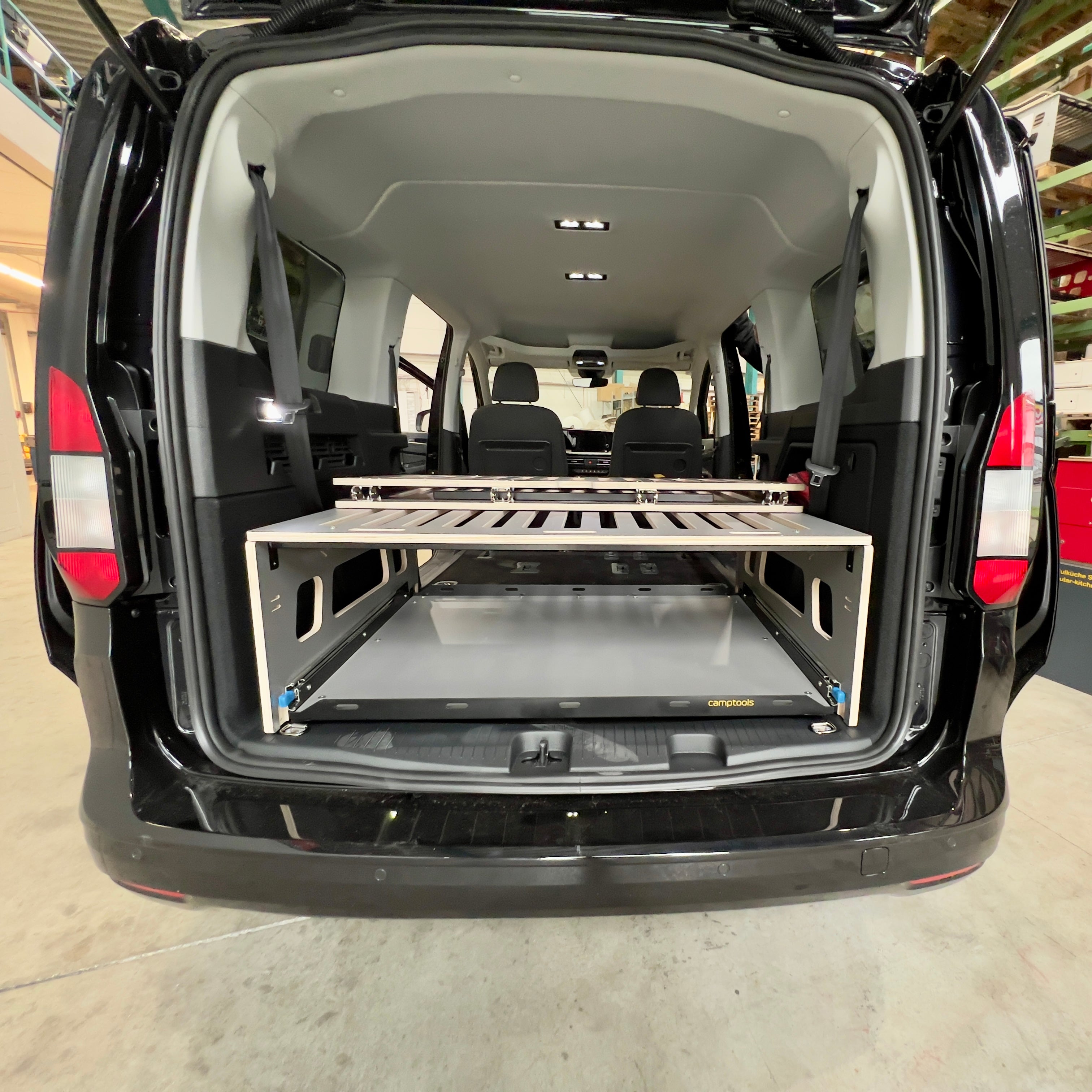 Schlafsystem mit Heckauszug für Ford Grand Tourneo Connect