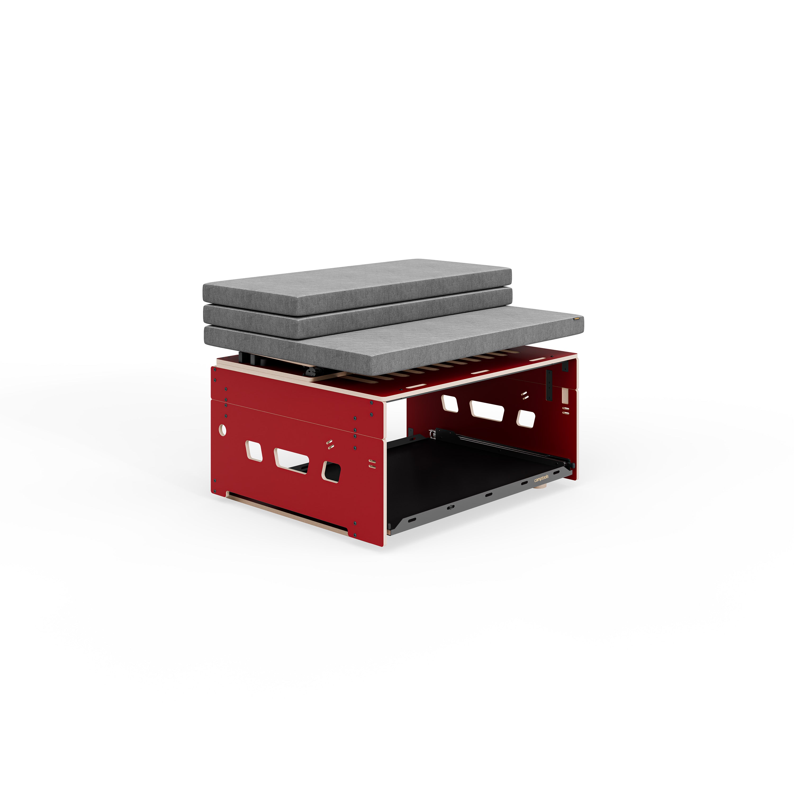 COSLEE KOMPAKT Bettset inkl. Heckauszug und Premium-Matratze