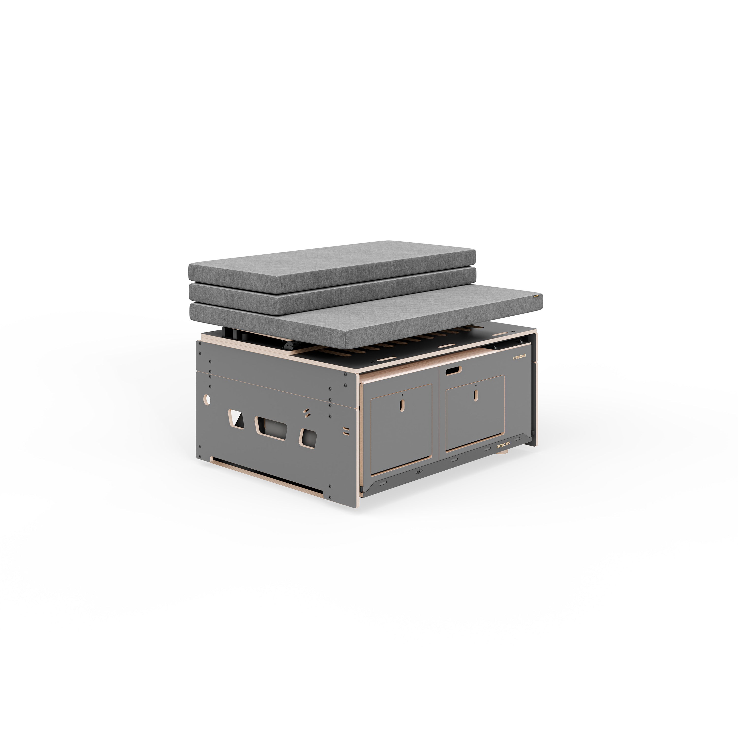 COSLEE KOMPAKT Komplettset inkl. Küchenmodul, Wassersystem und Kühlbox