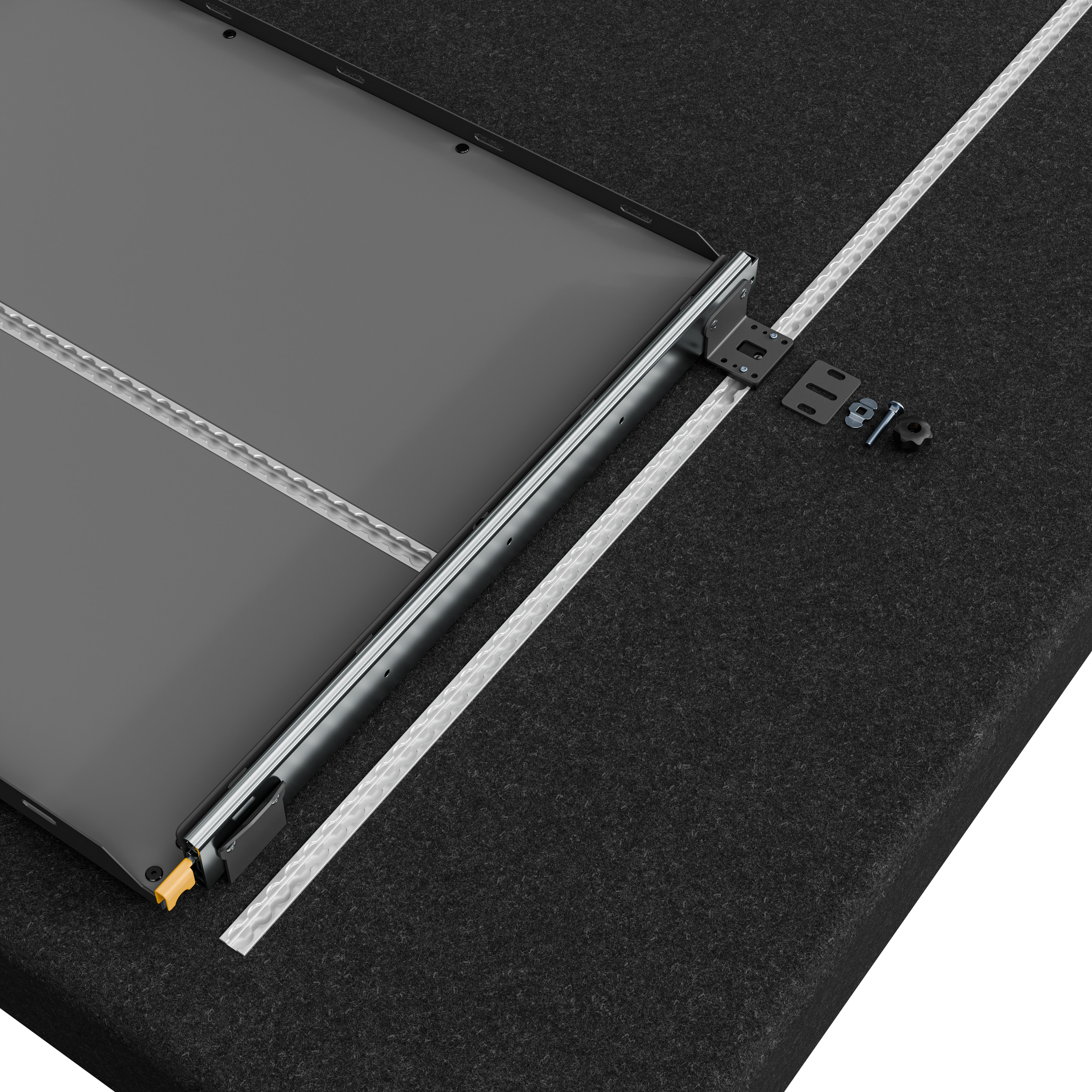 Heckauszug für Mercedes Vito Vito Tourer / Mixto W639, W447 mit Bodenschiene