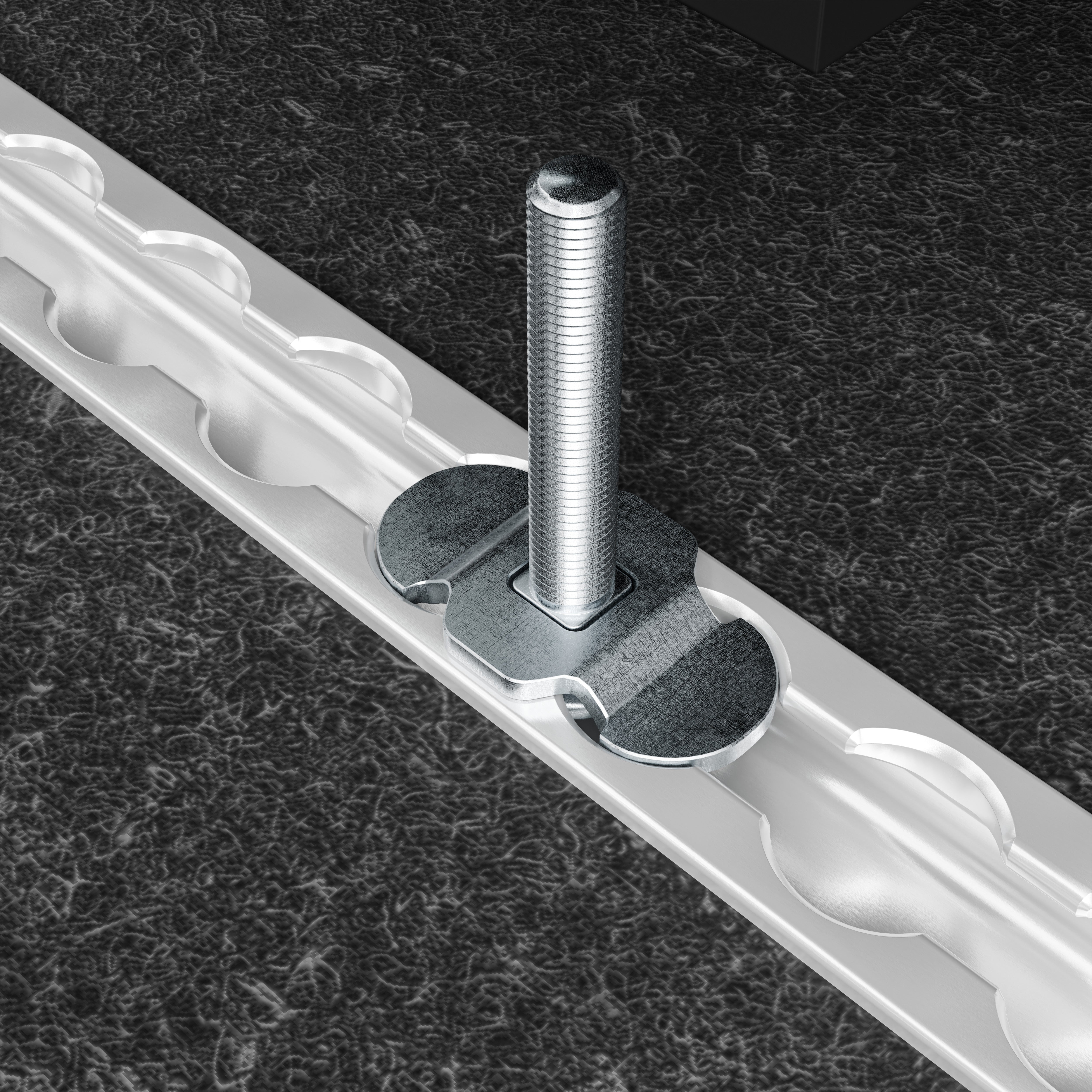 Heckauszug für Mercedes Vito Vito Tourer / Mixto W639, W447 mit Bodenschiene