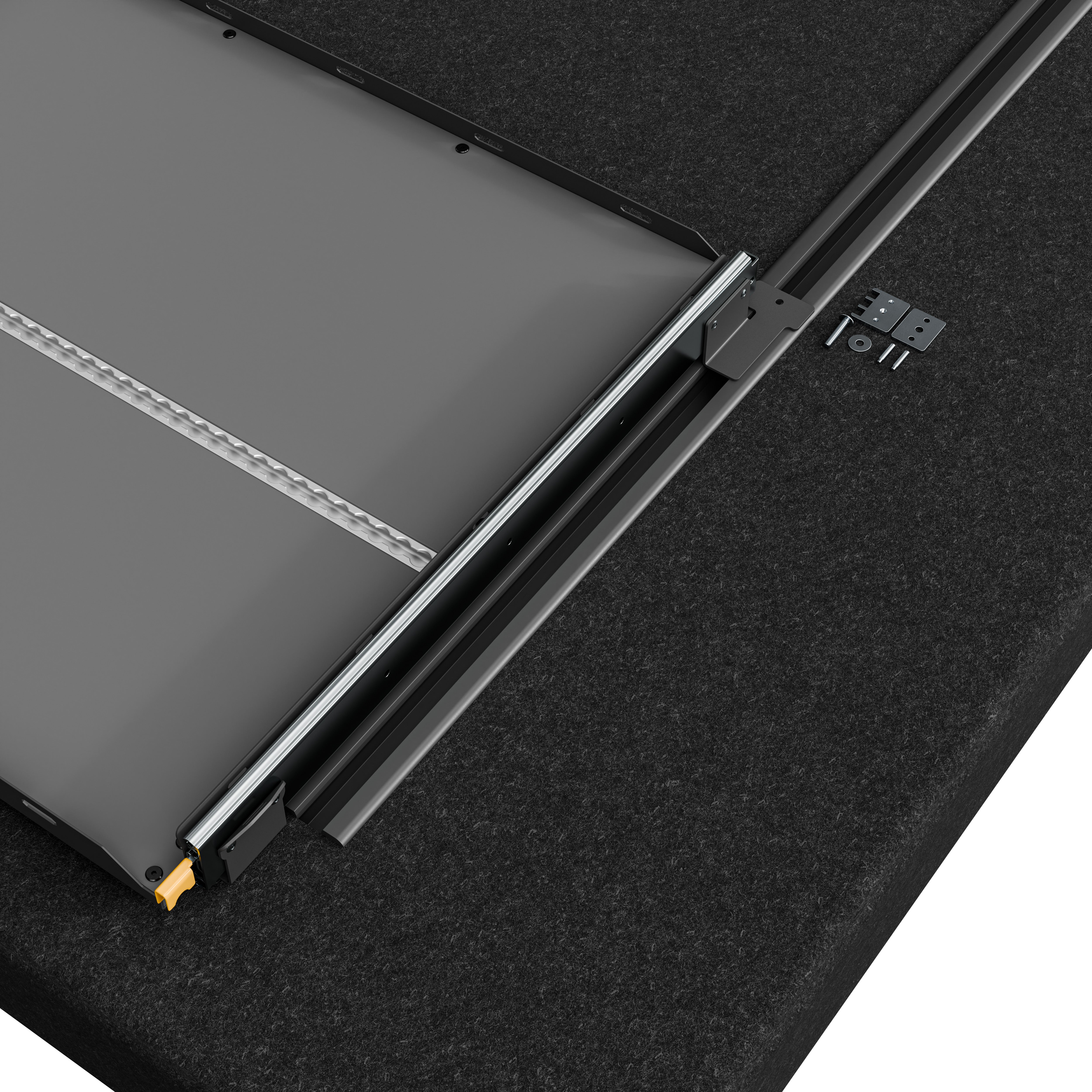 Heckauszug für Peugeot Traveller mit Bodenschienen