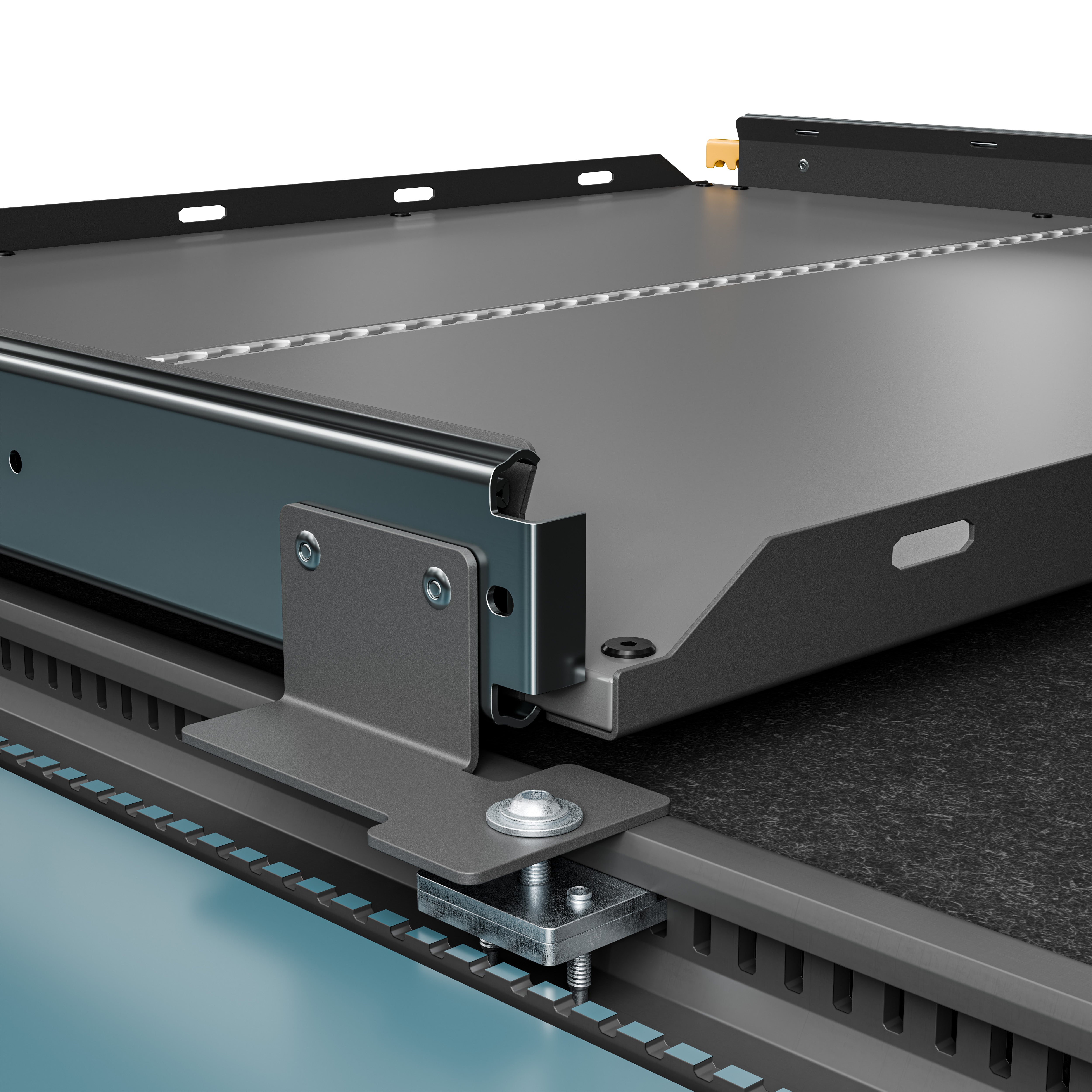 Heckauszug für Peugeot Traveller mit Bodenschienen