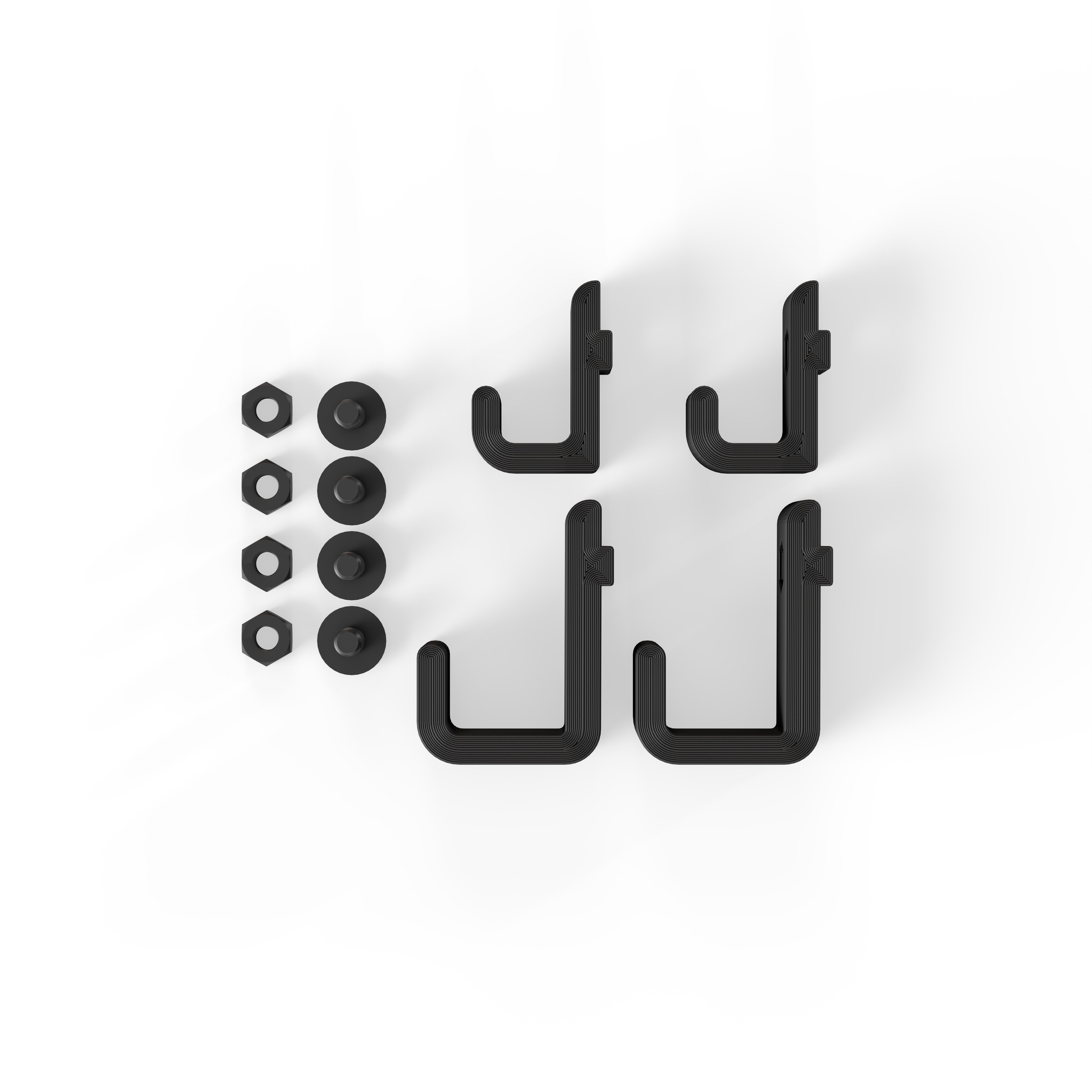 Einhängeregal Zubehör - Hakenset