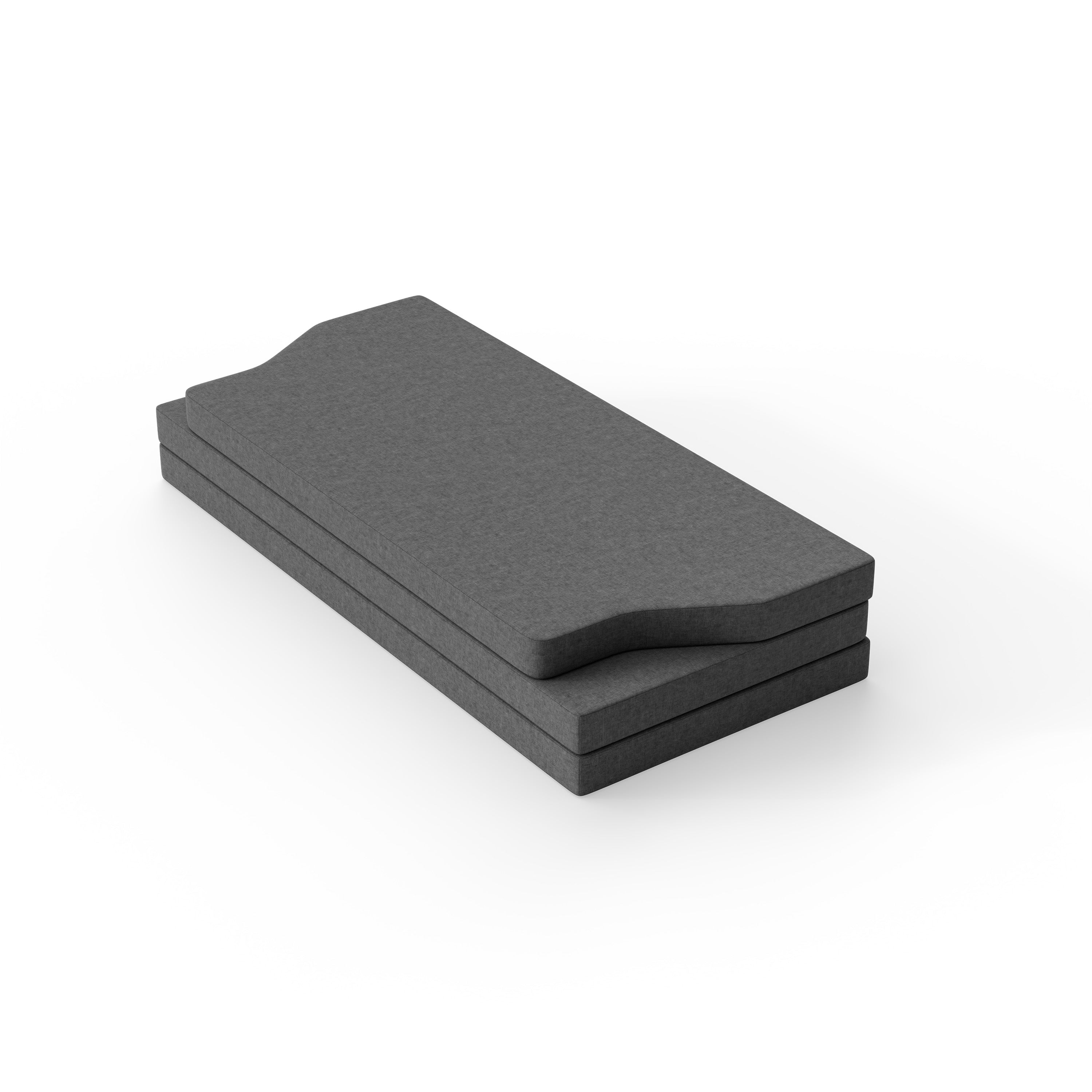 Faltbare Premium-Matratze für Citroën SpaceTourer, Peugeot Traveller, Toyota Proace Verso und Opel Zafira Live mit Memoryschaum