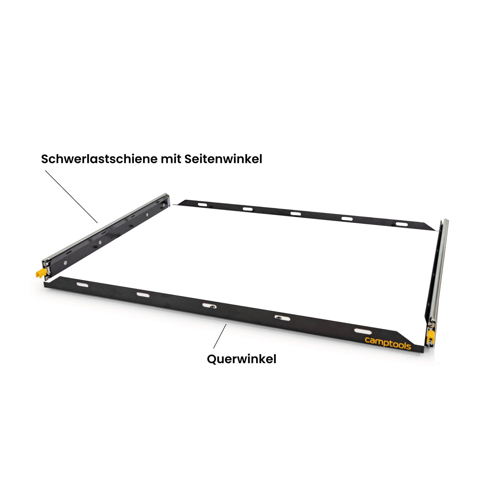 Querwinkel für Heckauszug im 2er-Set