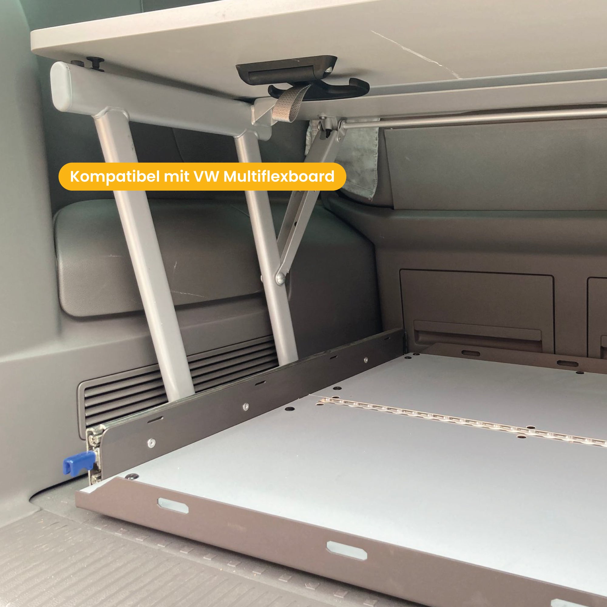 Heckauszug für VW T5, T6 & T6.1 California Ocean, Coast und Beach mit Staukiste