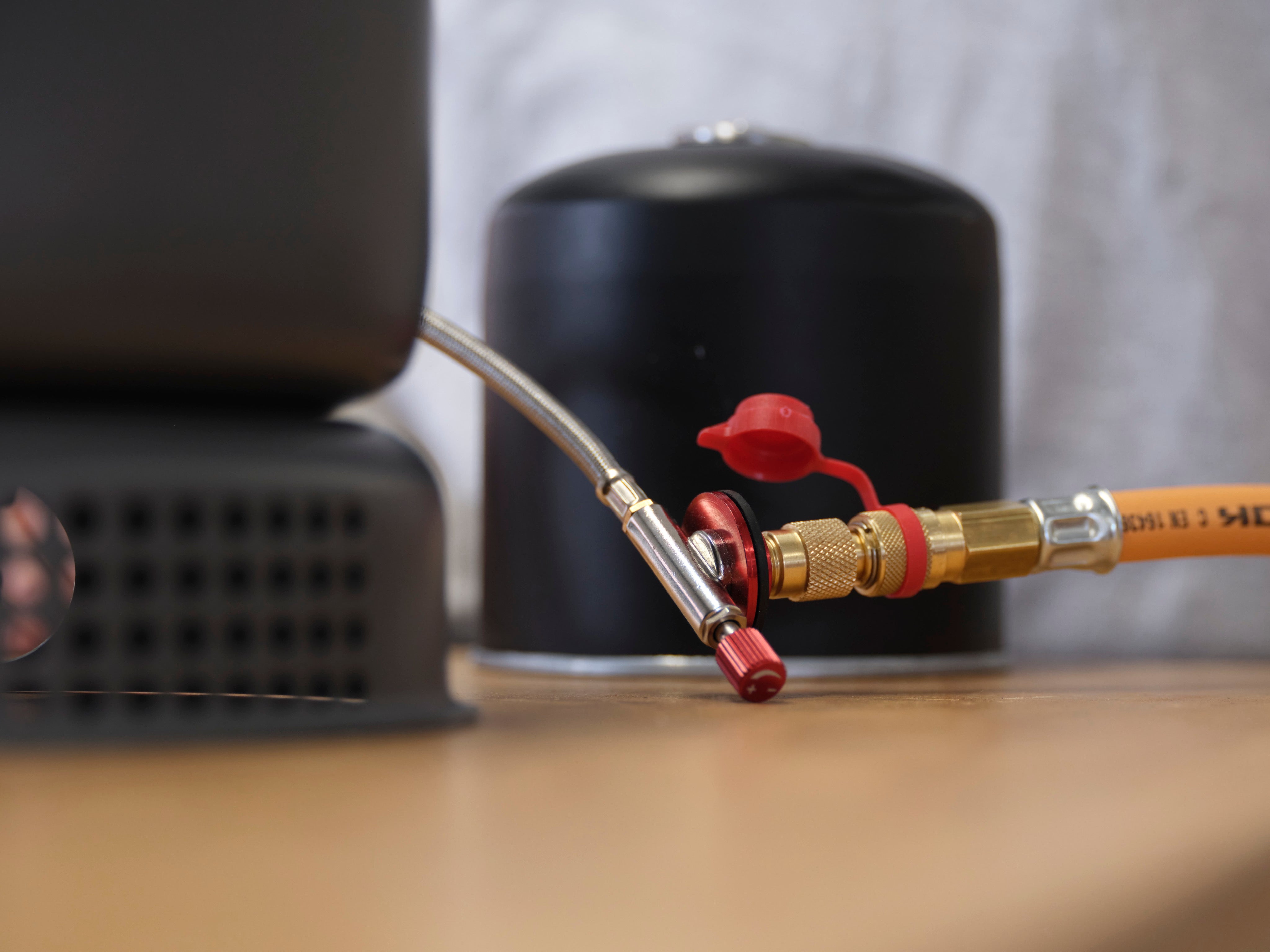 Gasadapter für 5/11kg Gasflasche statt Schraubgaskartusche