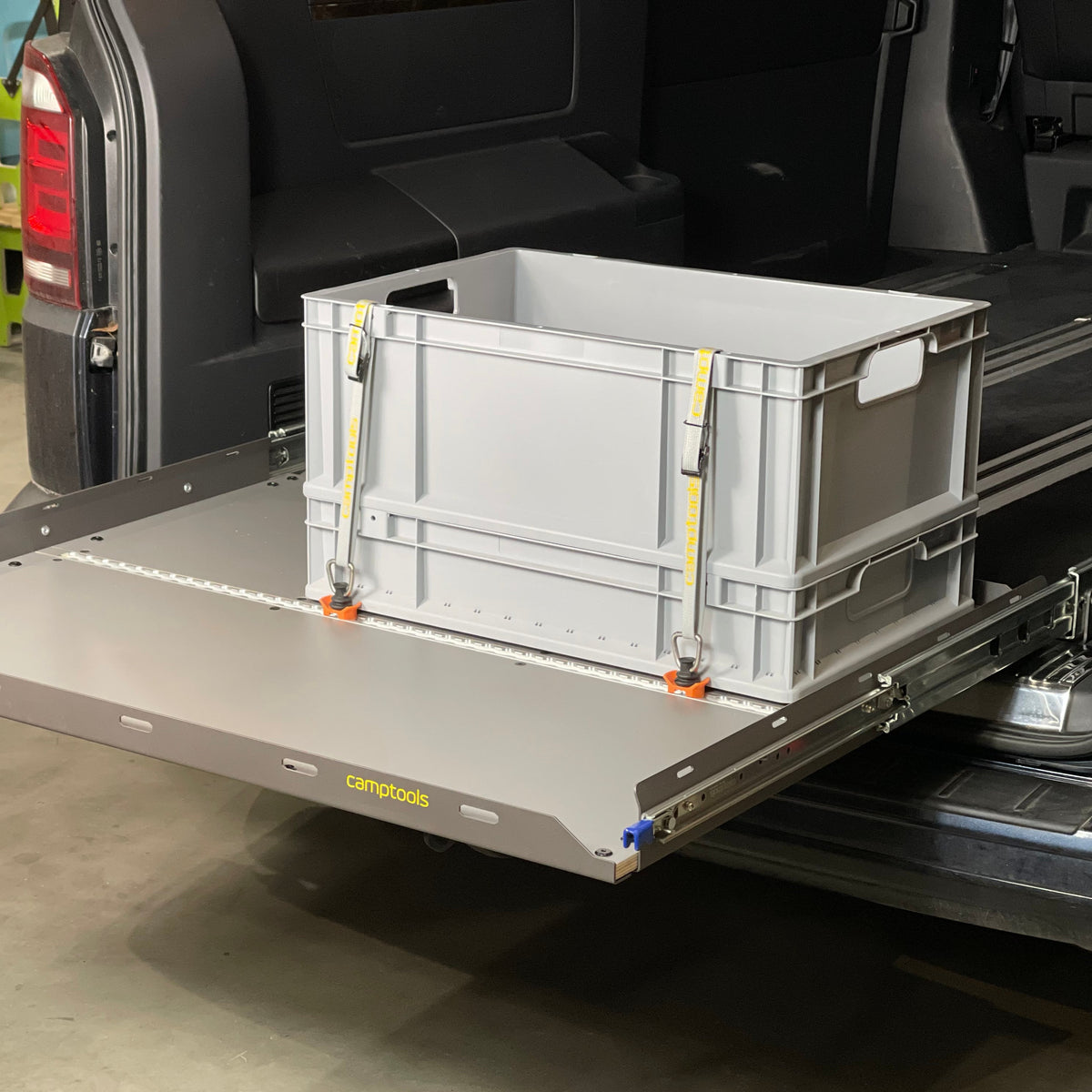 Support Hayon Inox Pour VW T4 T5 T6 California, Multivan, Caravelle – Ventilation Facile En 3 Secondes