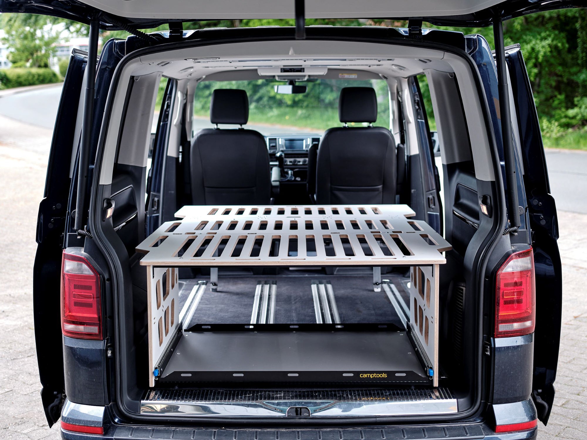 CoSlee mit Heckauszug Schlafsystem CoSlee für den VW T6 mit Heckauszug