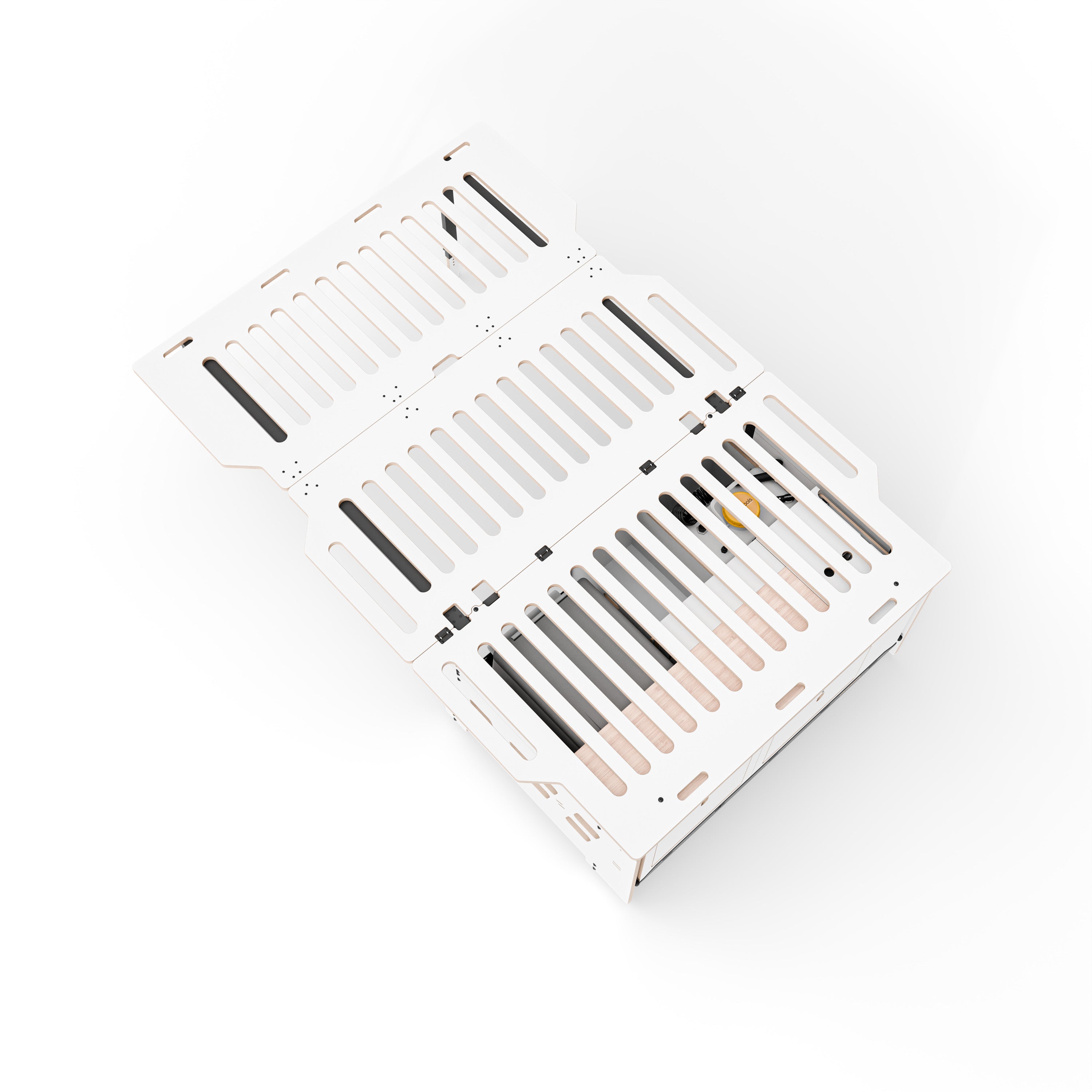 COSLEE Komplettset inkl. Küchenmodul, Wassersystem und Kühlbox