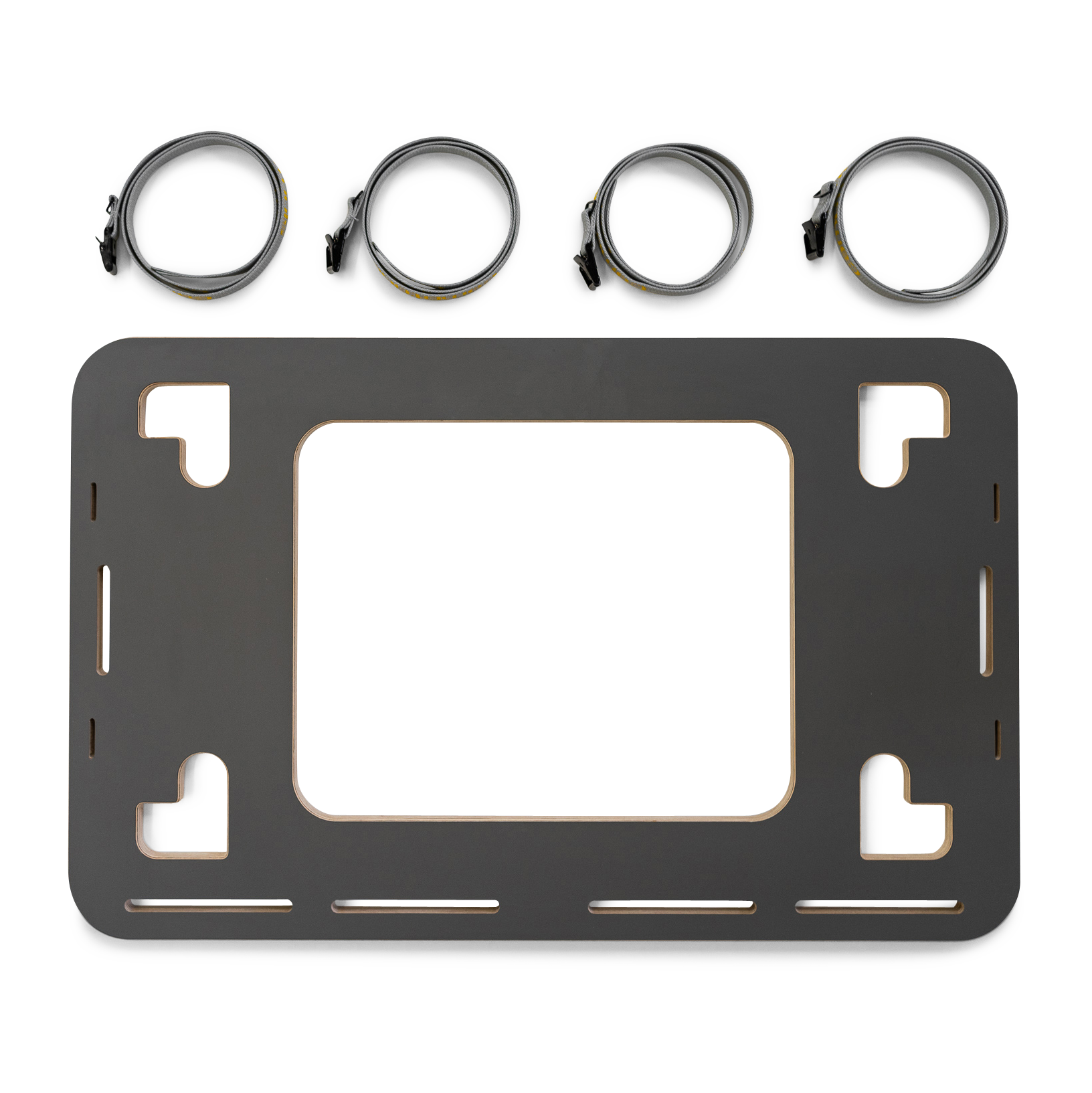 Befestigungsadapter für Kühlboxen und Halterung für Bodenschiene - sichere Ladungssicherung