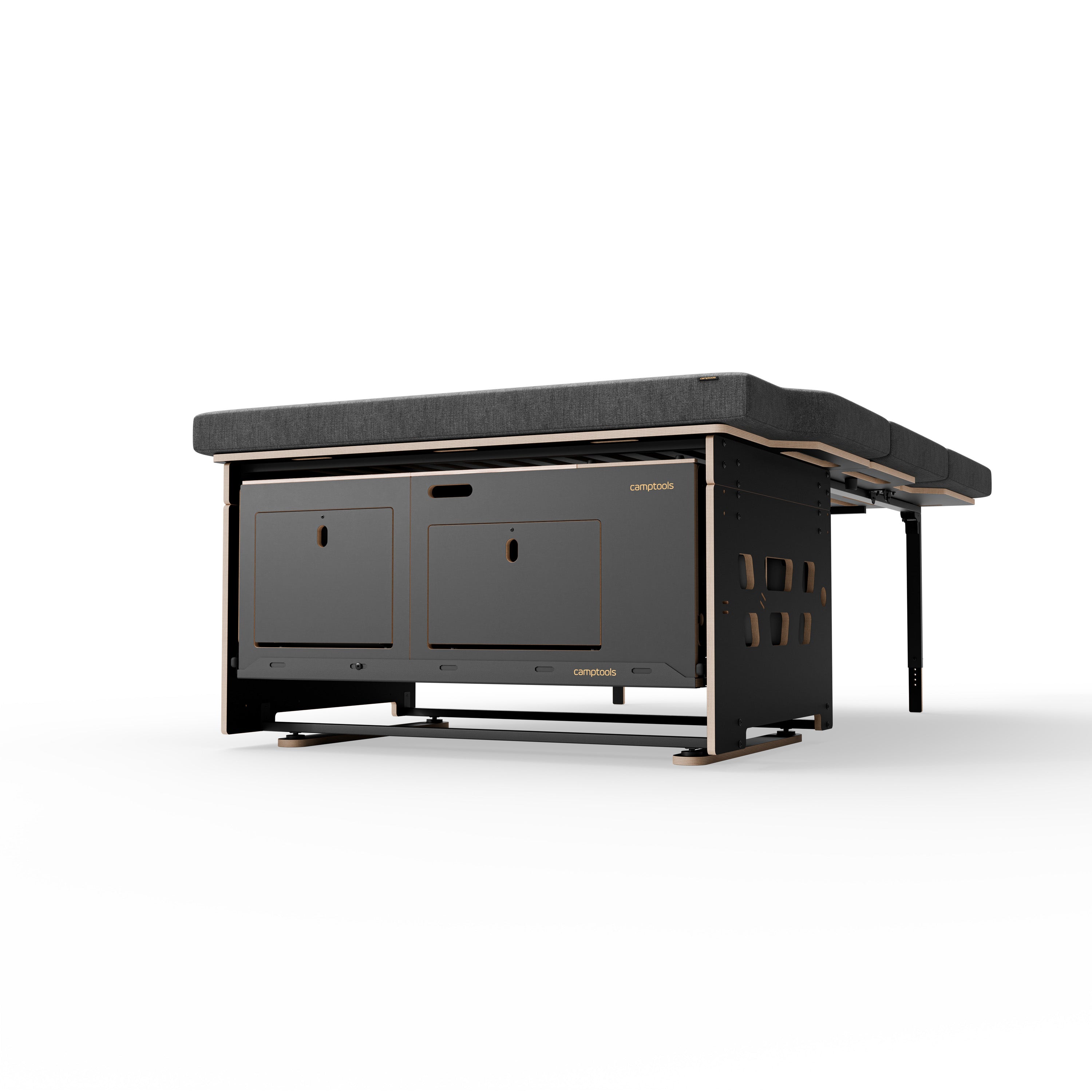 COSLEE Komplettset inkl. Küchenmodul, Wassersystem und Kühlbox