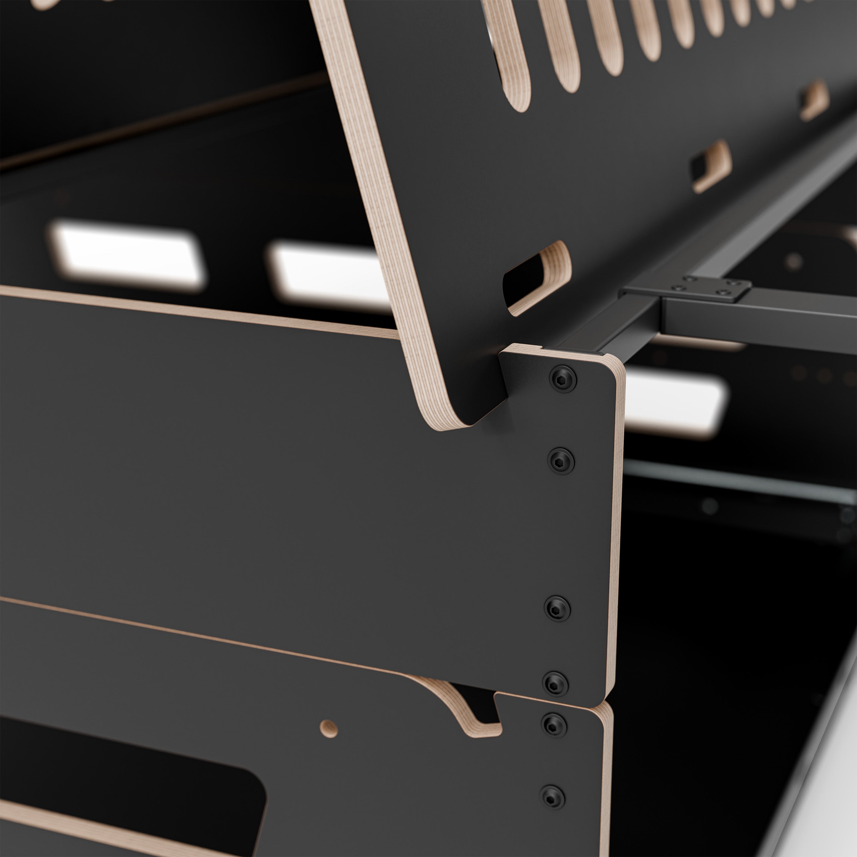 BIGBOX CARGO Bettset mit Heckauszug und Matratze