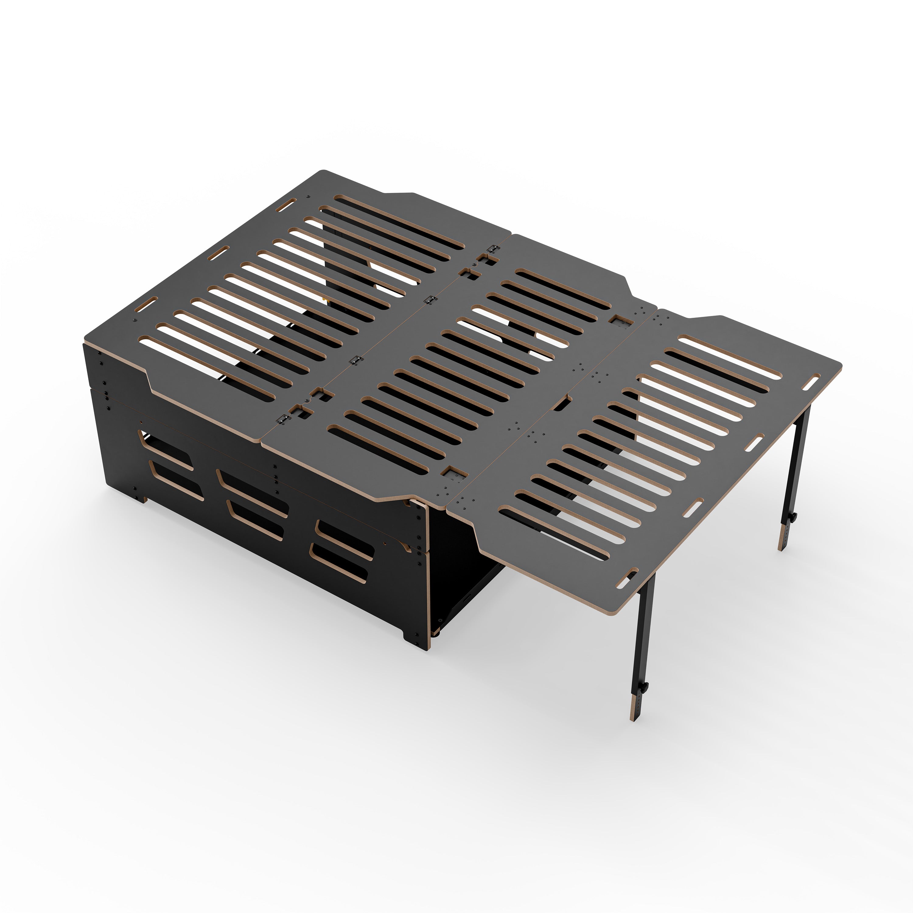 BIGBOX CARGO Bettset mit Heckauszug und Matratze