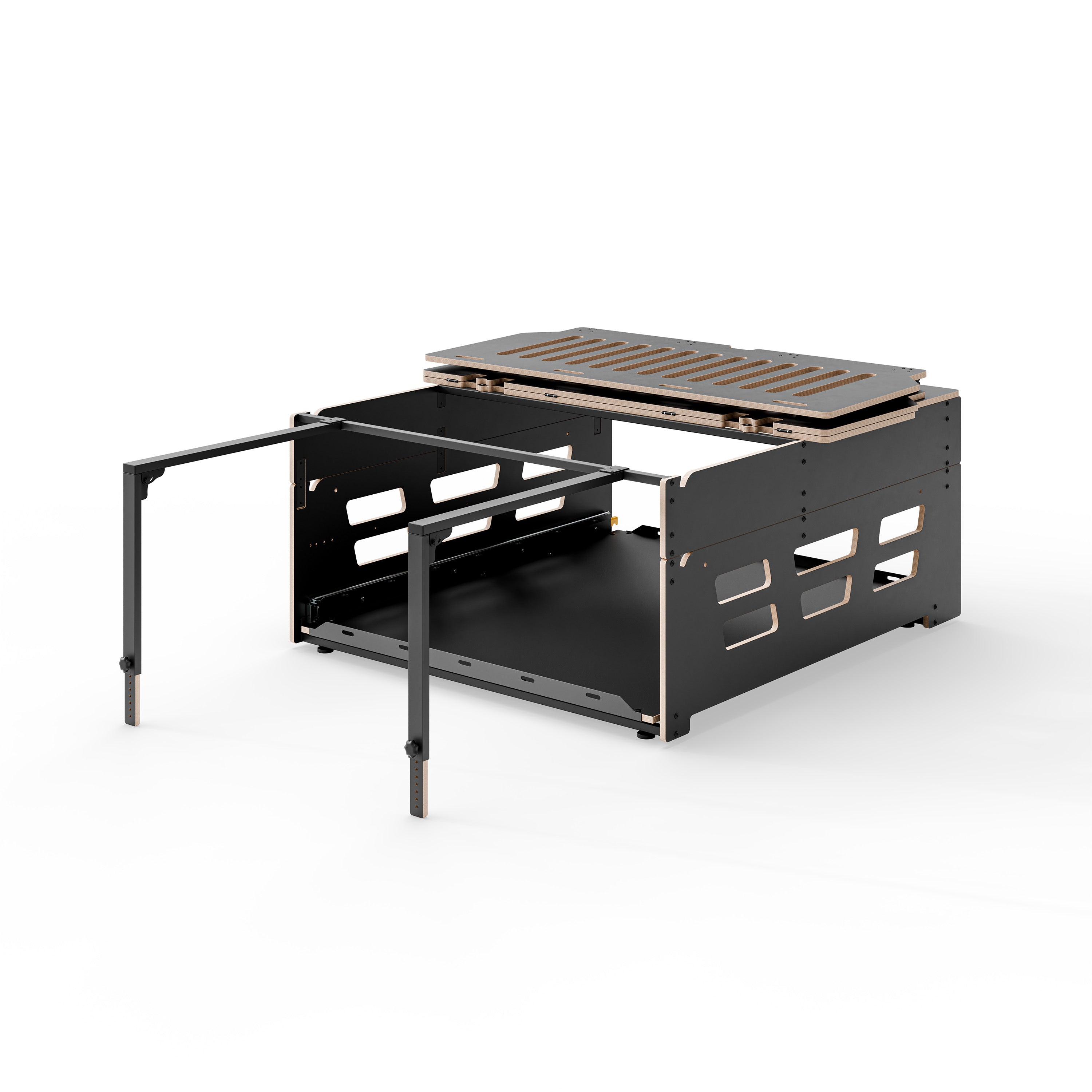 BIGBOX CARGO Bettset mit Heckauszug und Matratze