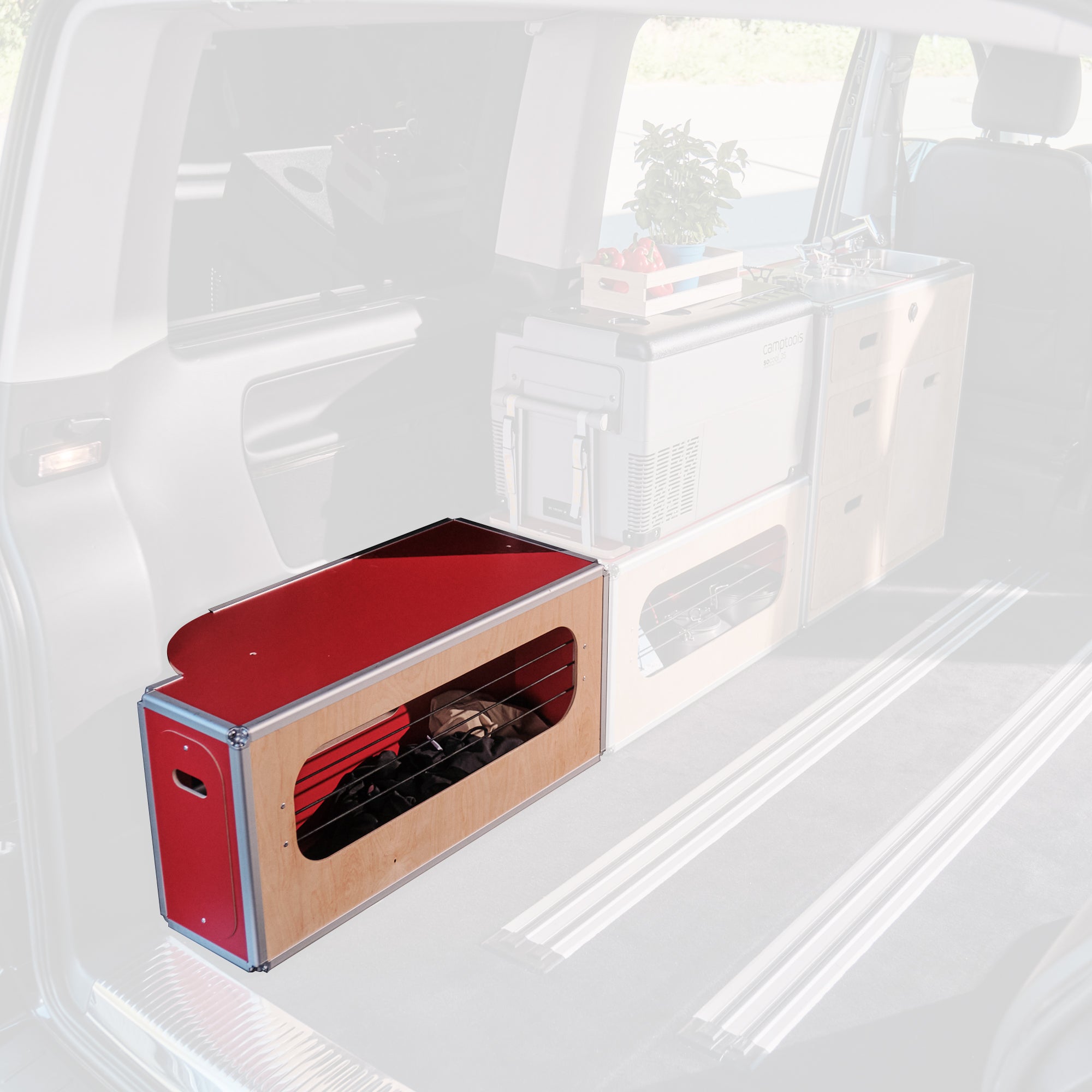 CENTERLINE Meuble bas arrière pour VW T6.1