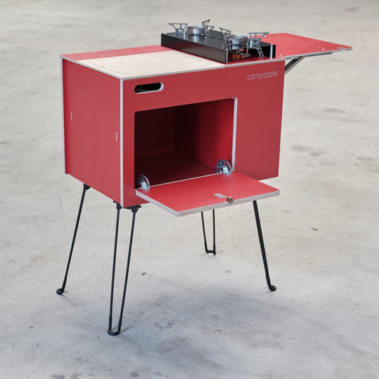 CoBo compact kitchen with gas cooker for the trunk