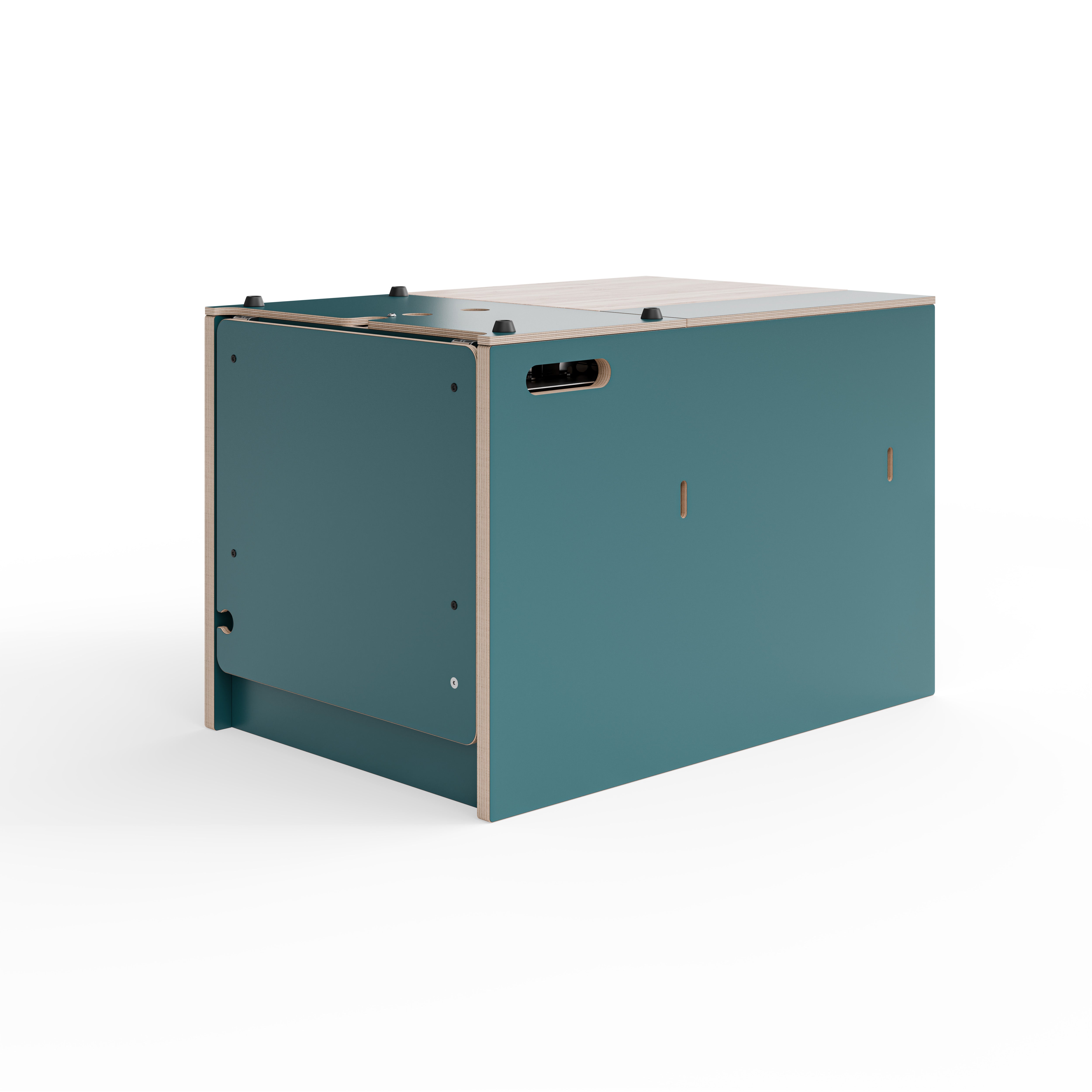 COBO Küchenbox und Kochbox mit Gaskocher im Euroboxformat