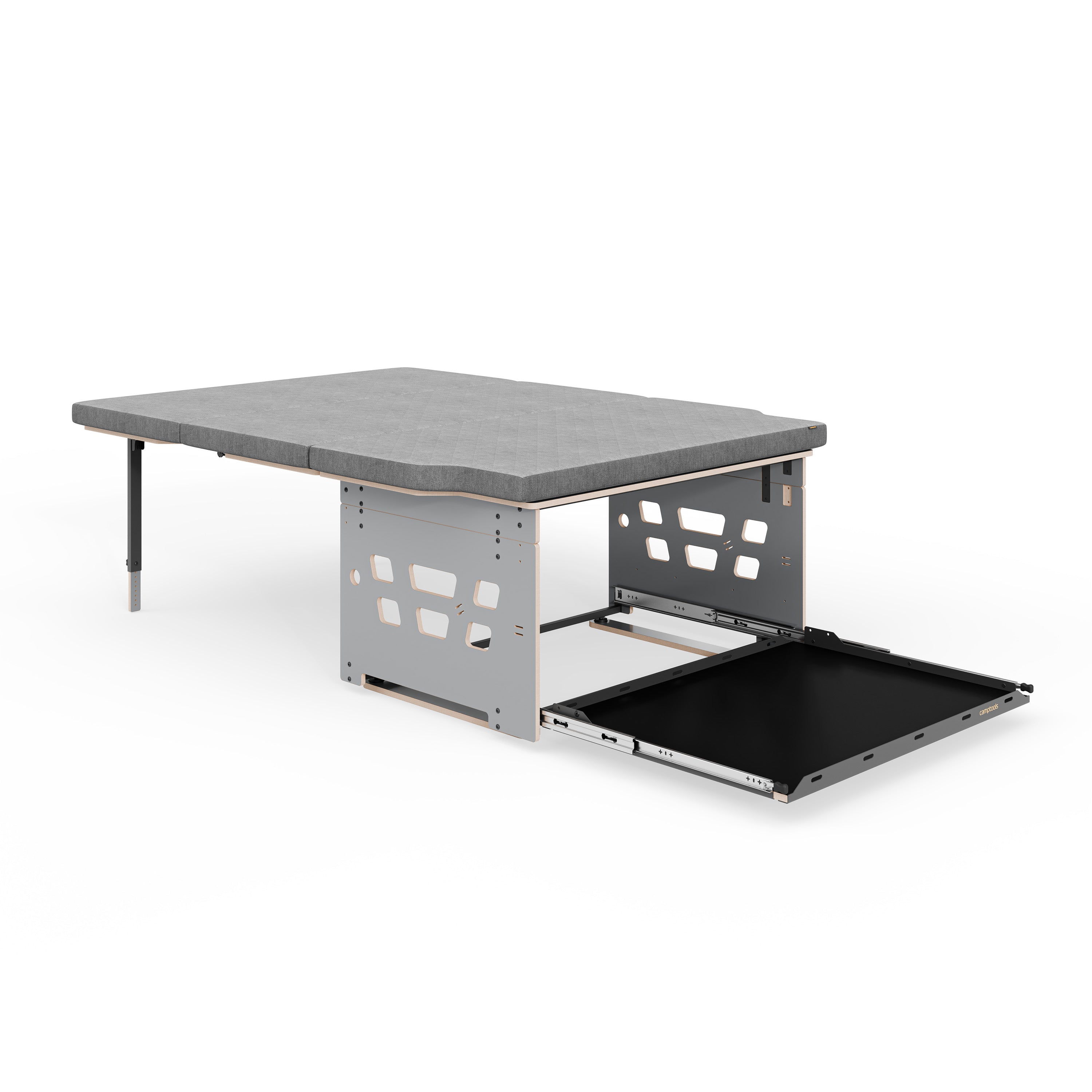 COSLEE Bettset inkl. Heckauszug und Premium-Matratze