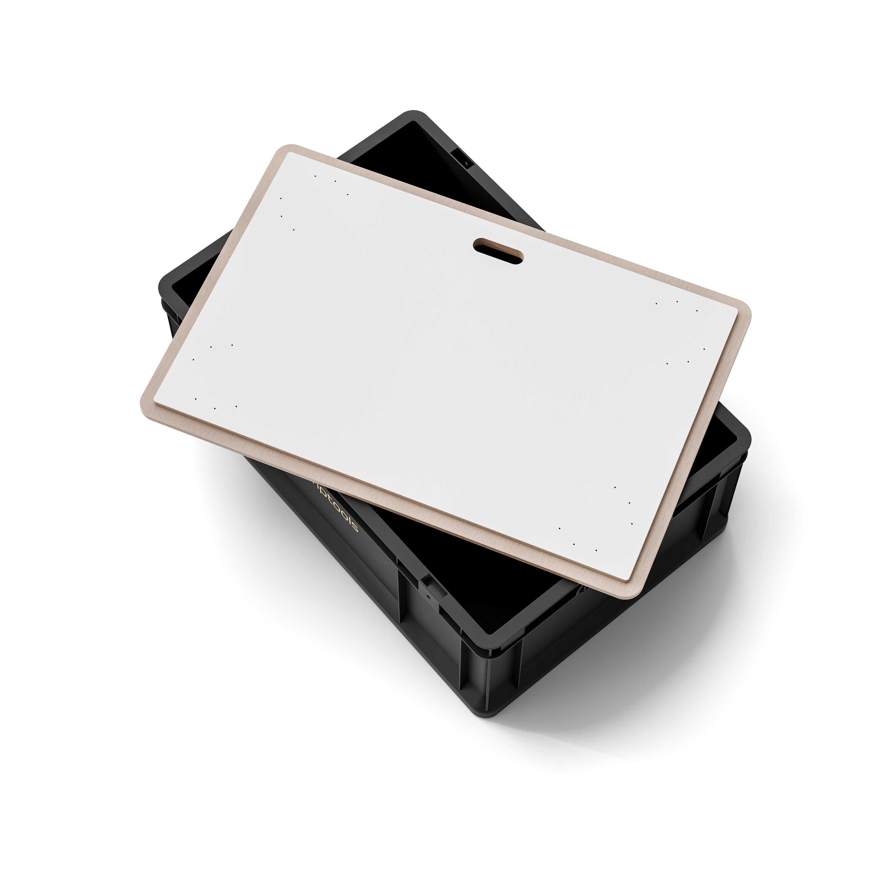 Deckel aus Holz Birke für Eurobox – passgenau und stabil, in verschiedenen Größen und Farben