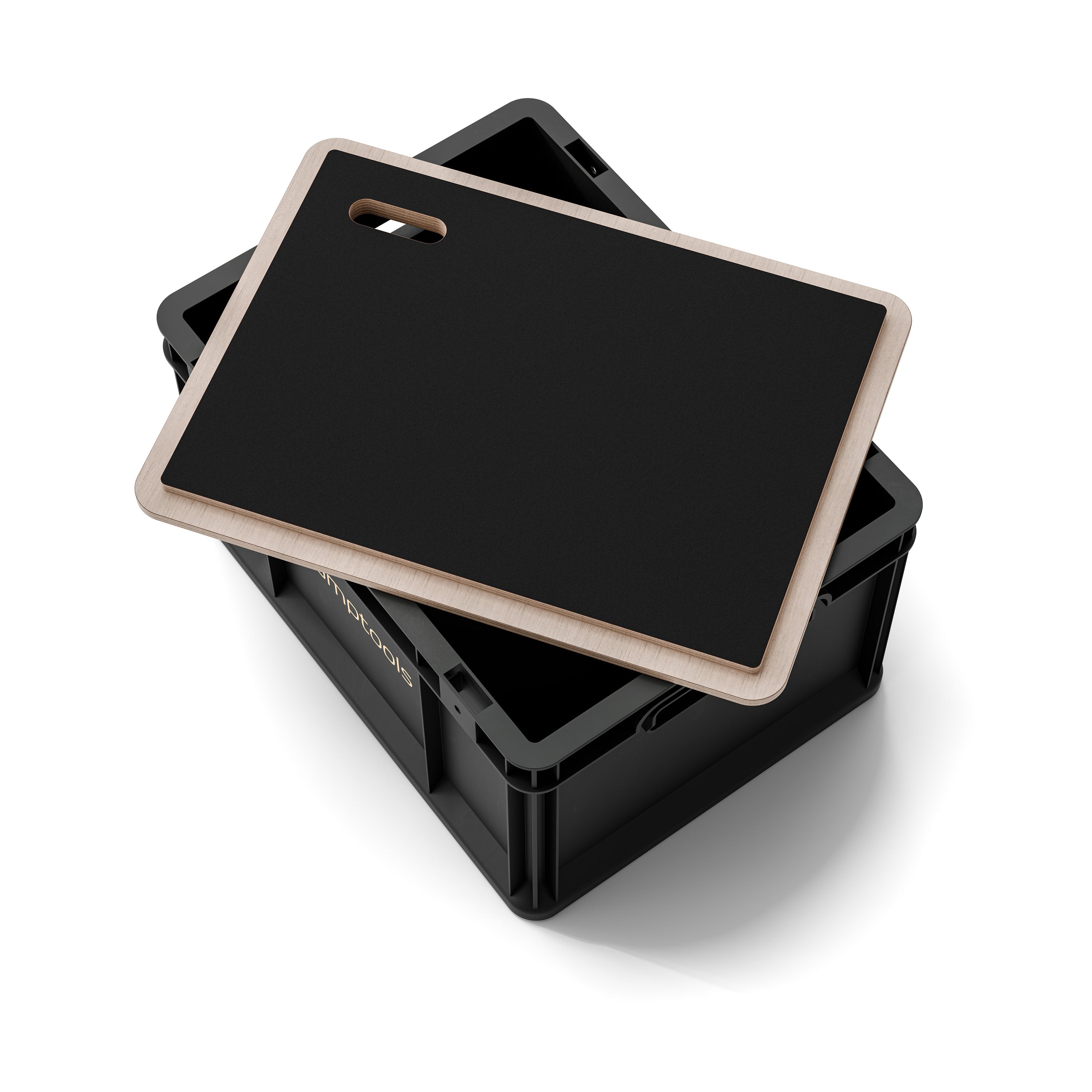 Deckel aus Holz Birke für Eurobox – passgenau und stabil, in verschiedenen Größen und Farben