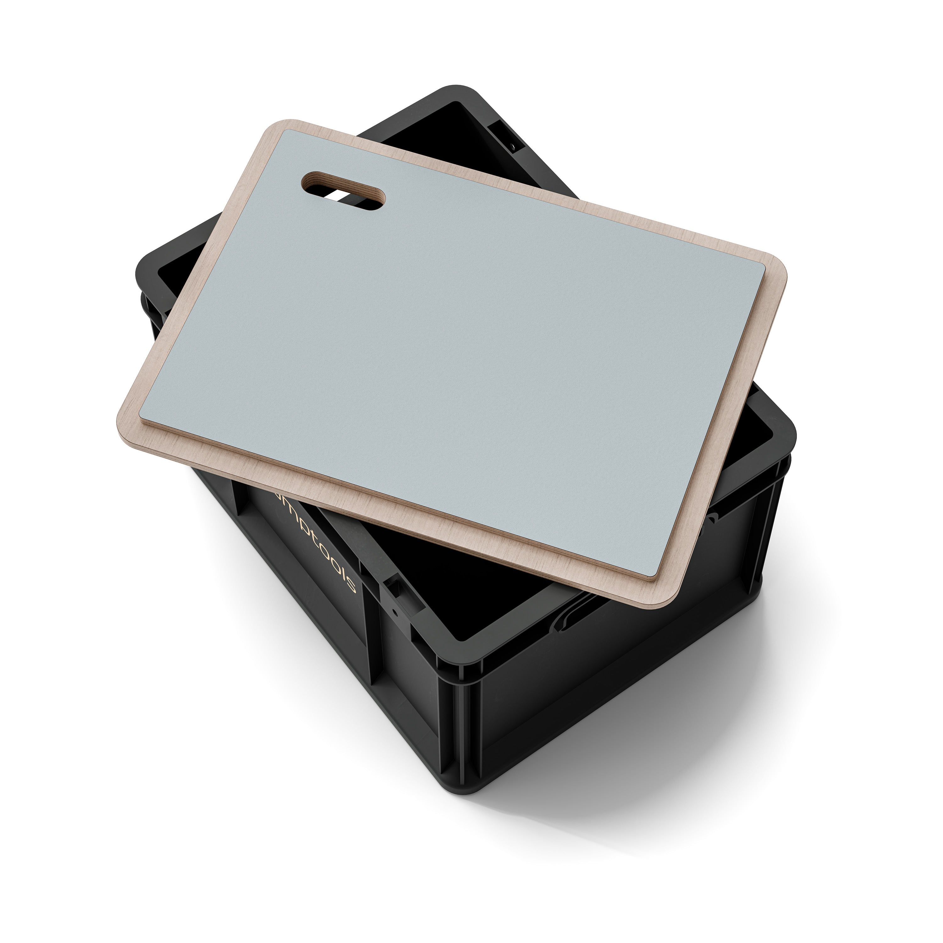 Deckel aus Holz Birke für Eurobox – passgenau und stabil, in verschiedenen Größen und Farben