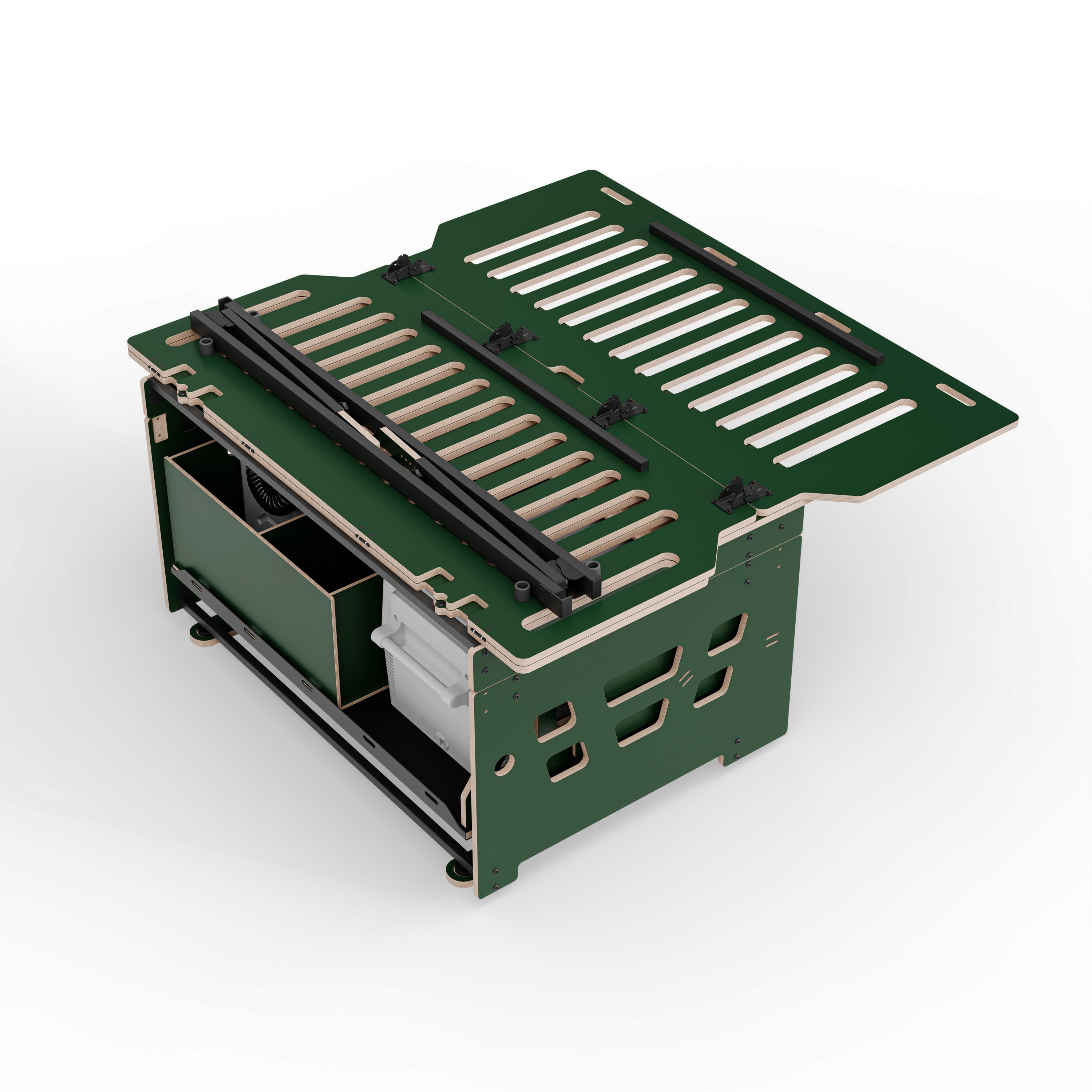 COSLEE Komplettset inkl. Küchenmodul, Wassersystem und Kühlbox